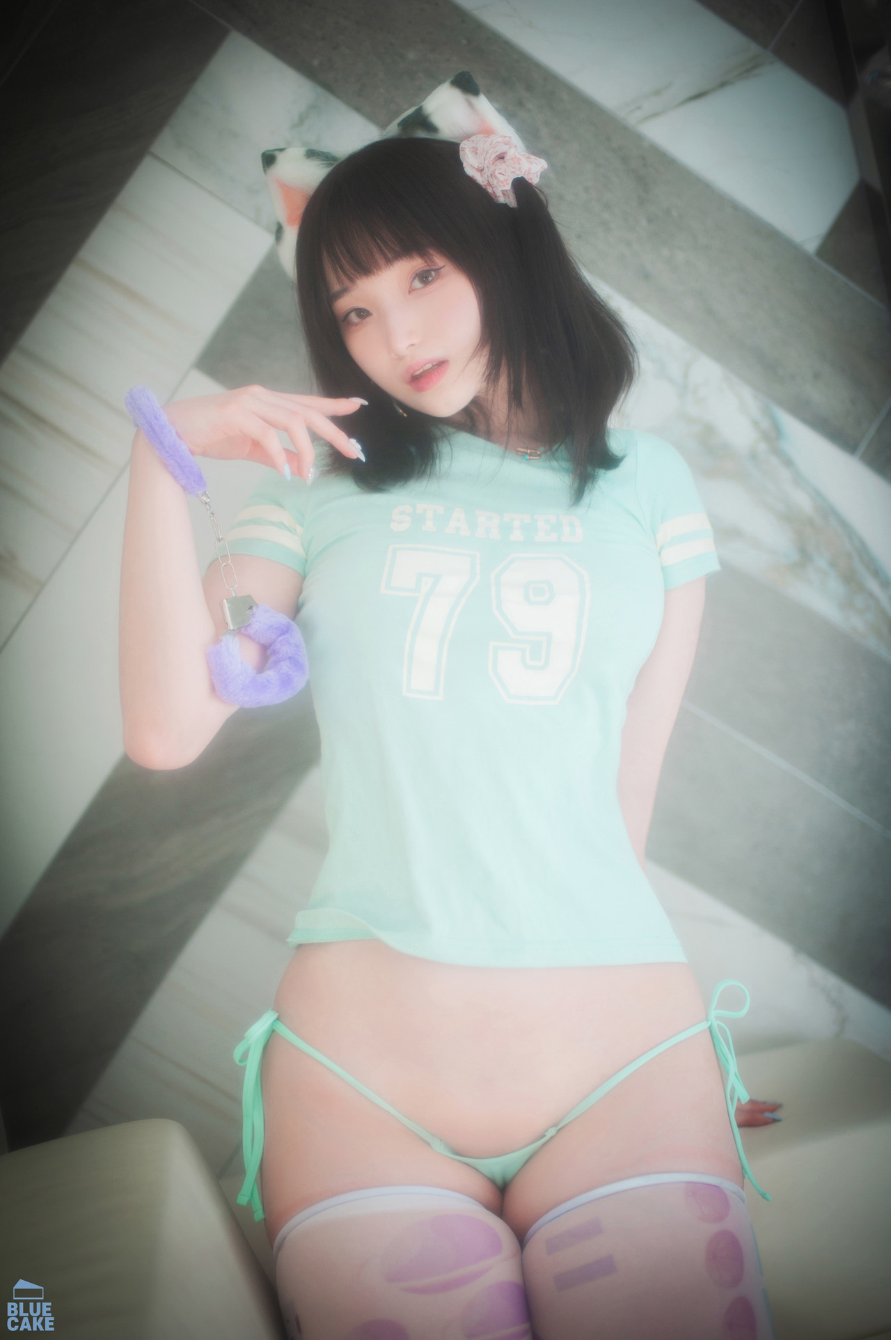 Bambi-밤비-BLUECAKE-Naughty-Cats-Pink-038-Mint-RED-Set02-02-03