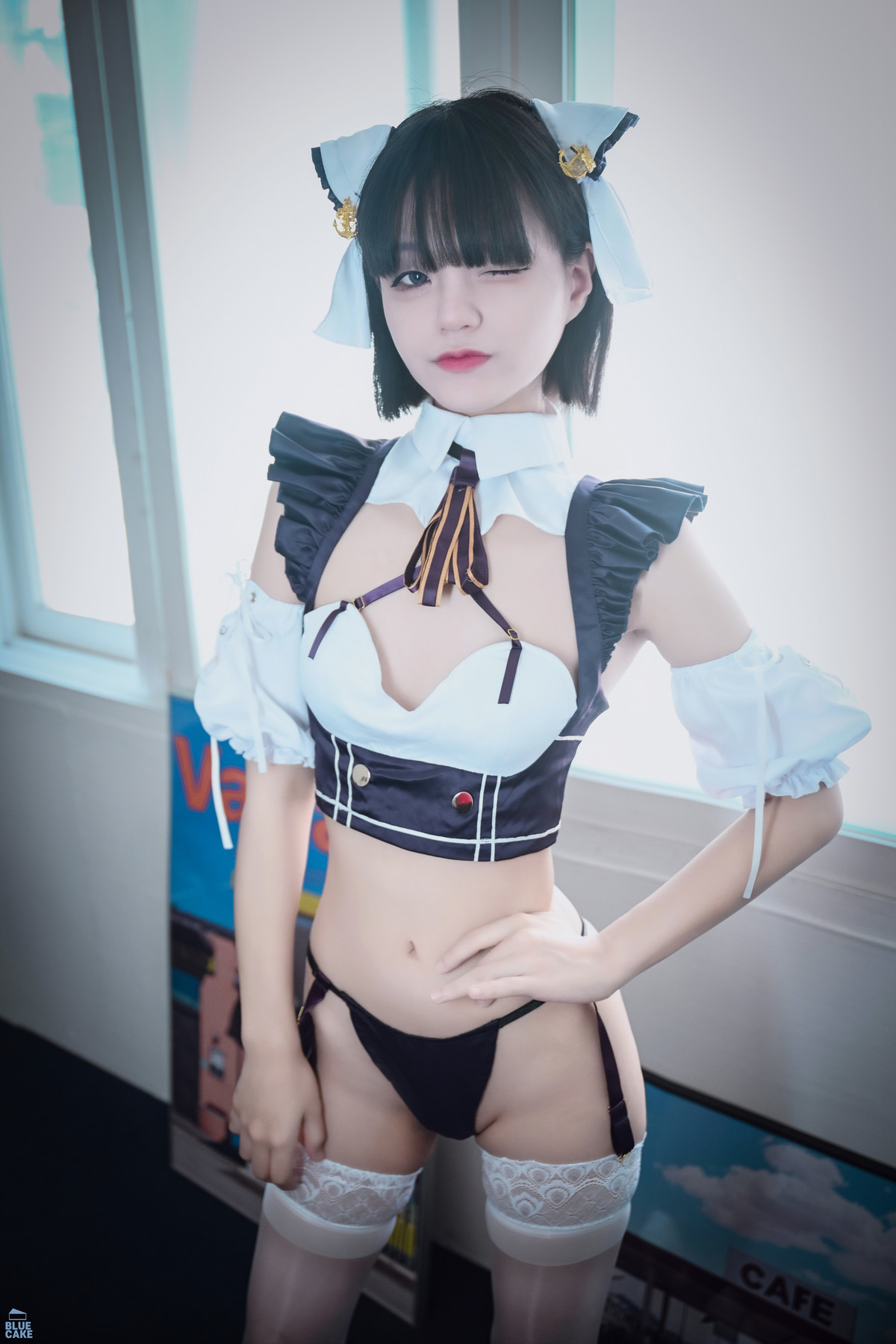 Jeong-Jenny-정제니-BLUECAKE-Maid-Cosplay-Set01-04-26