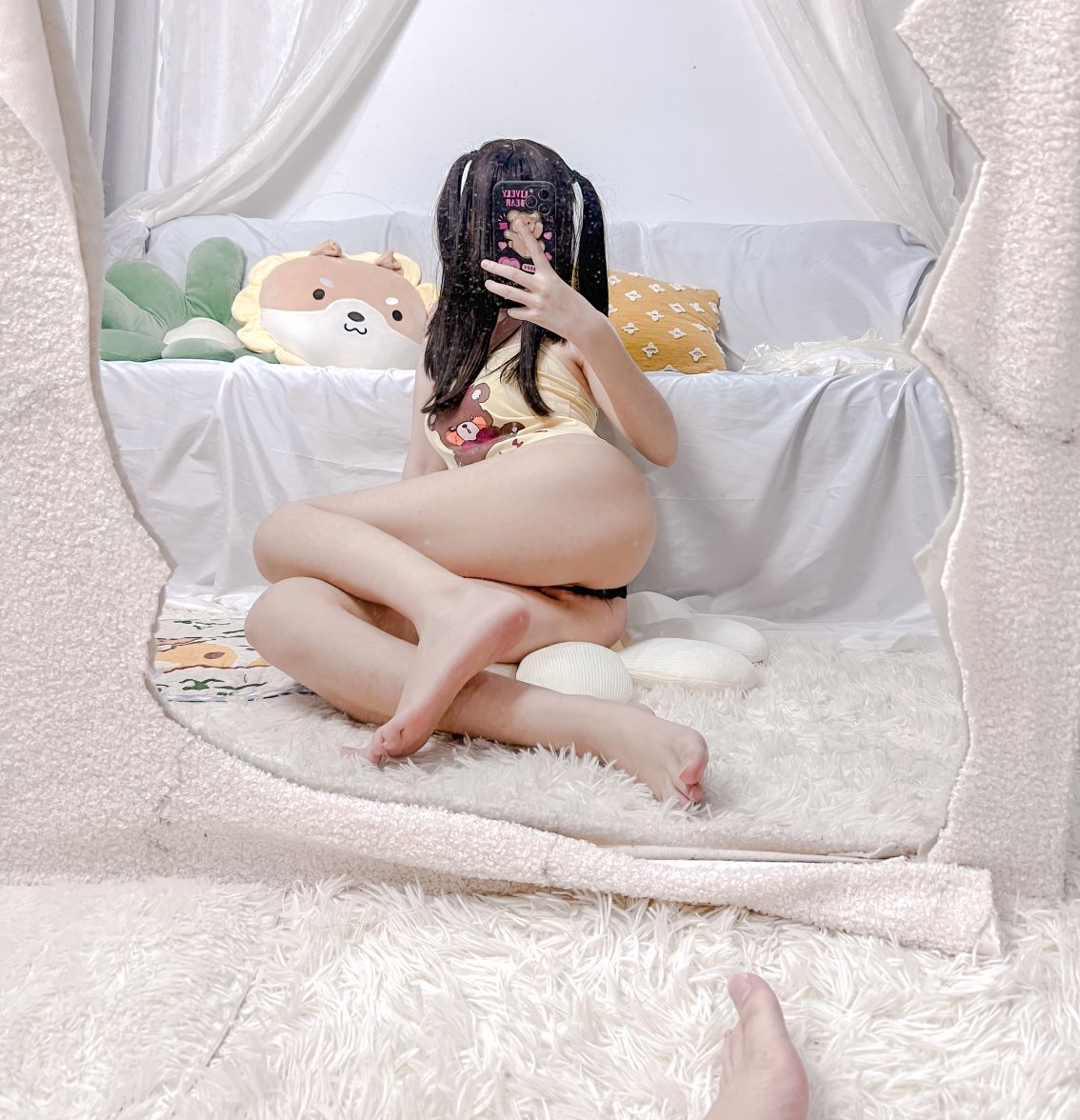 CatDemon喵崽你的喵崽--奶熊双马尾-22P2V-118G-03-21