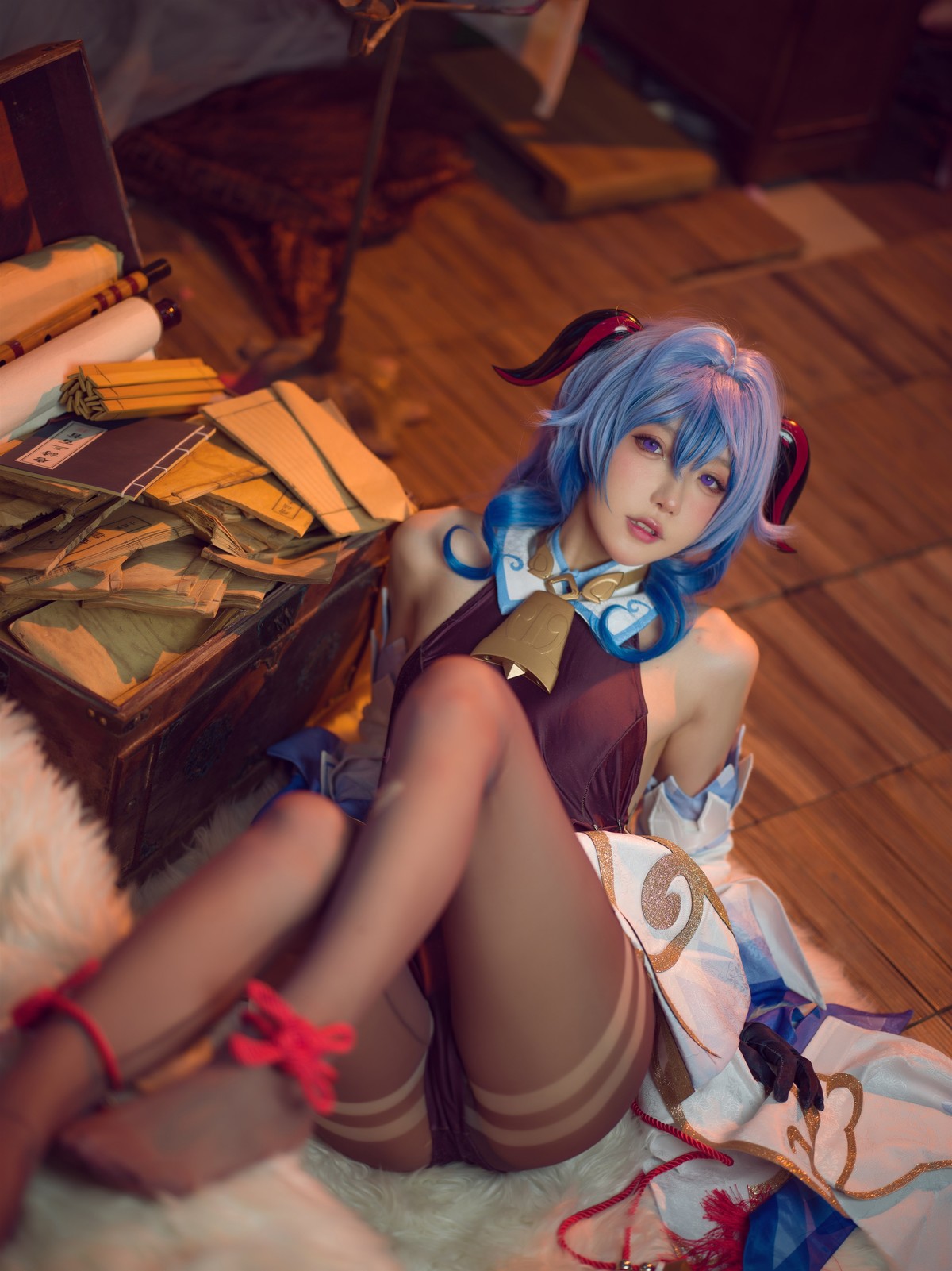 阿包也是兔娘-Cosplay-舰长-原神甘雨-09-11