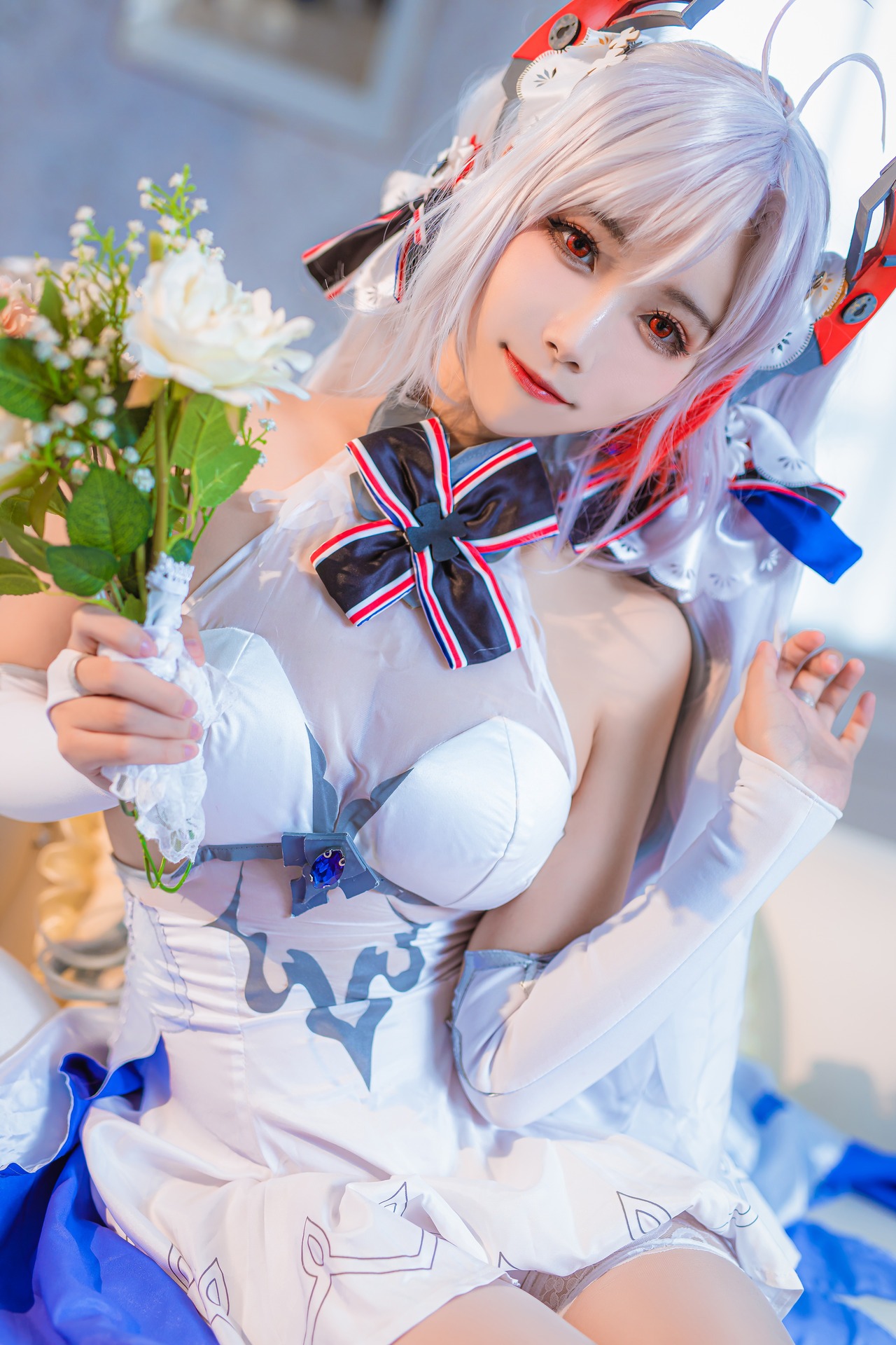 Momoko葵葵-Prinz-Eugen-欧根亲王-花嫁-Bride-Ver-09-23