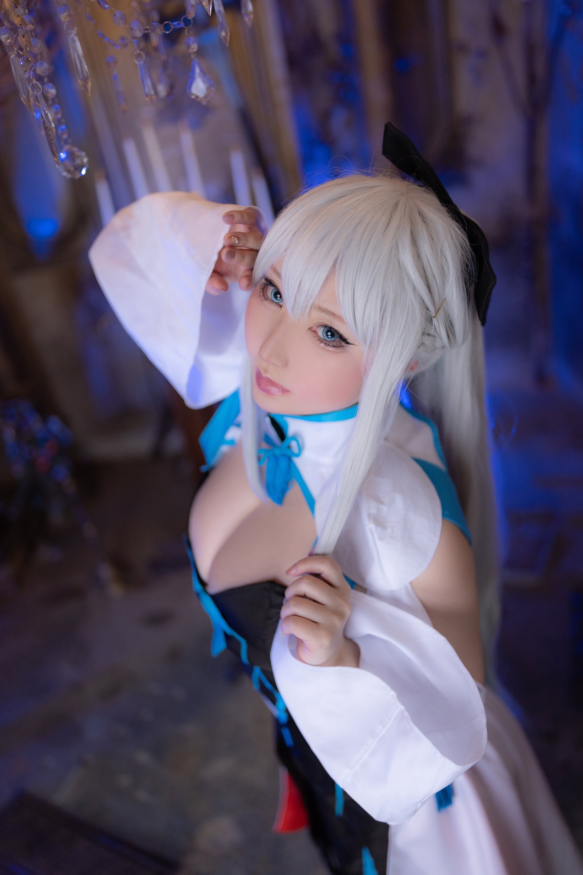 Cosplay-SAKUサク-Morgan-le-Fay-Set03-03-08