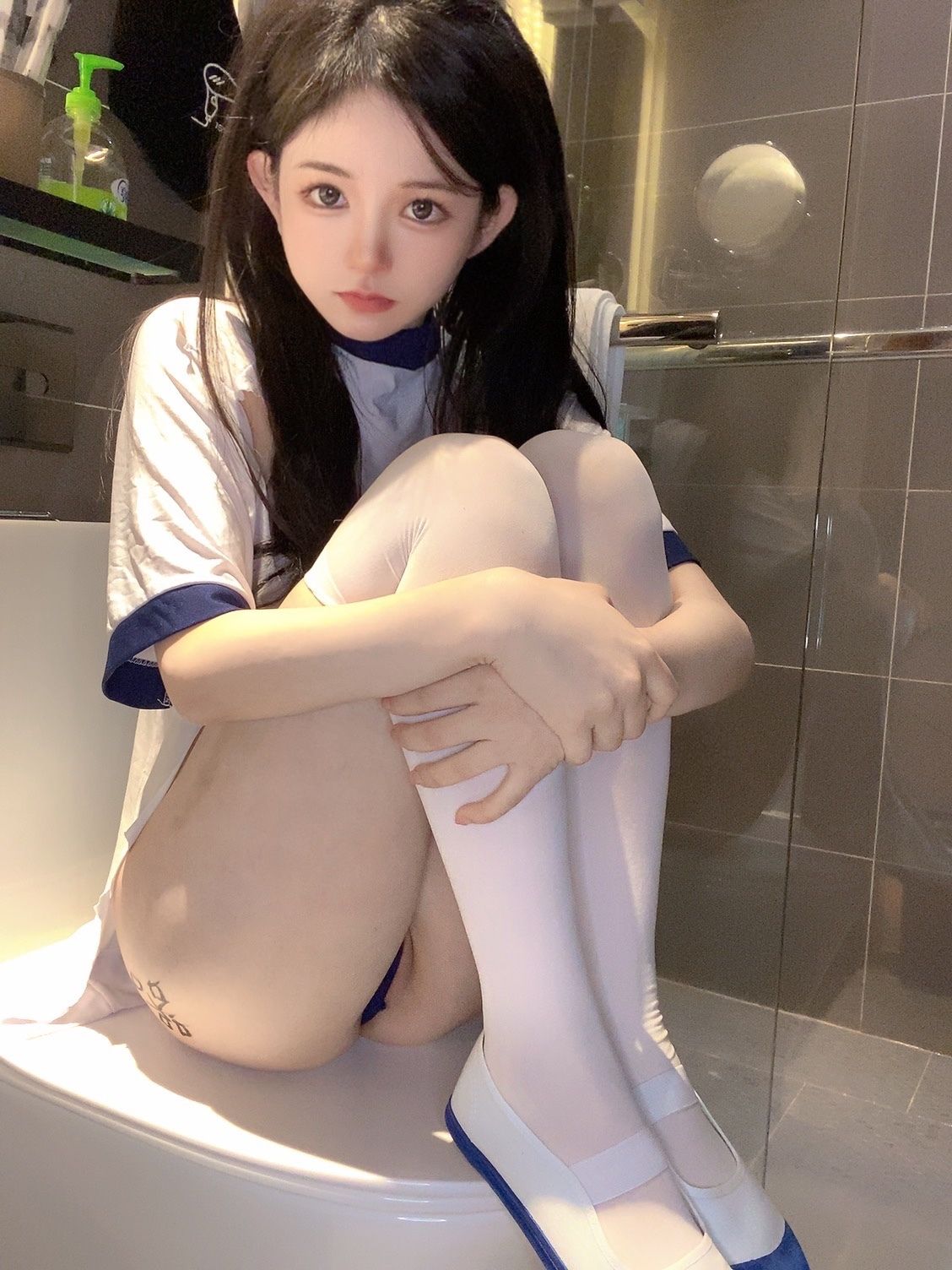 倦倦喵---放课后体操服-01-17