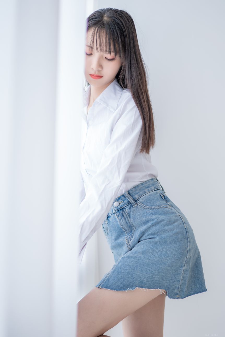 西瓜murmure西瓜少女-2021-04-29-牛仔裙-125P1V-12-19