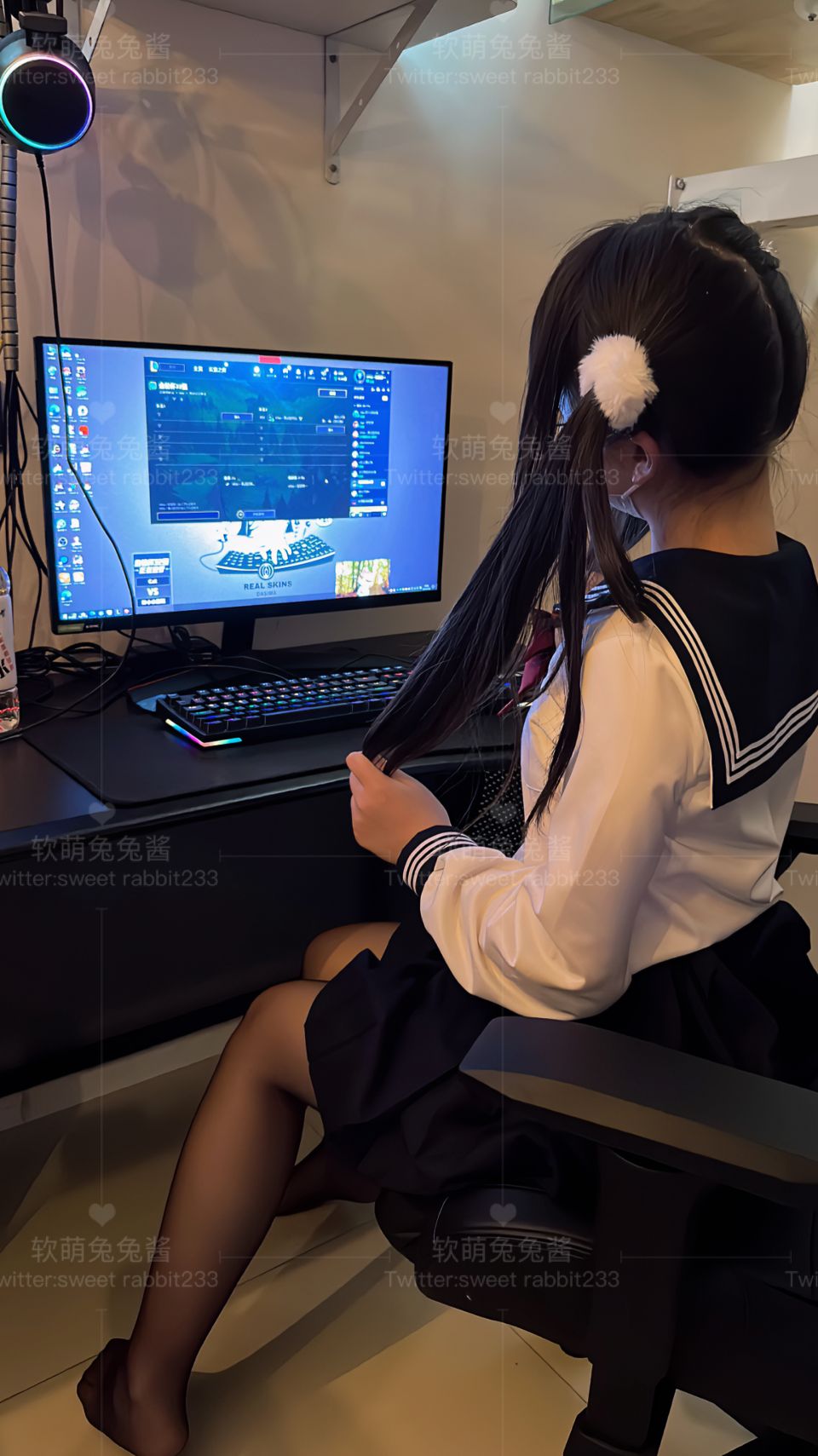 软萌兔兔酱-JK陪玩日记-01-29