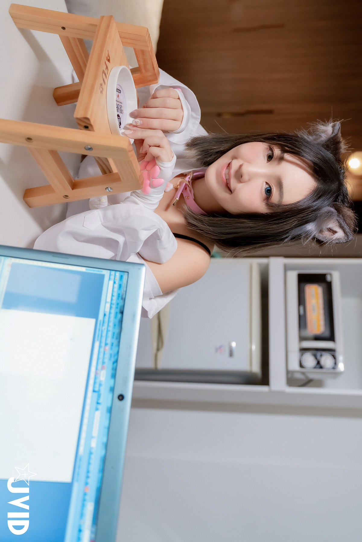 萌寵少女猫希希可愛い無極限Lovely-kitty-girl-08-17