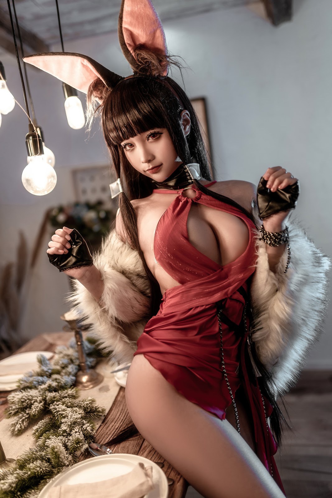 Cosplay-蠢沫沫-Chunmomo-碧蓝航线-赤城-04-25