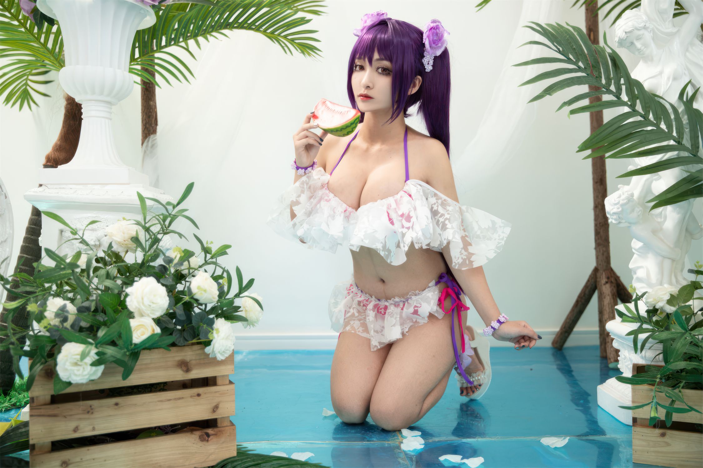 洛璃LoLiSAMA---斯卡蒂泳装-05-18