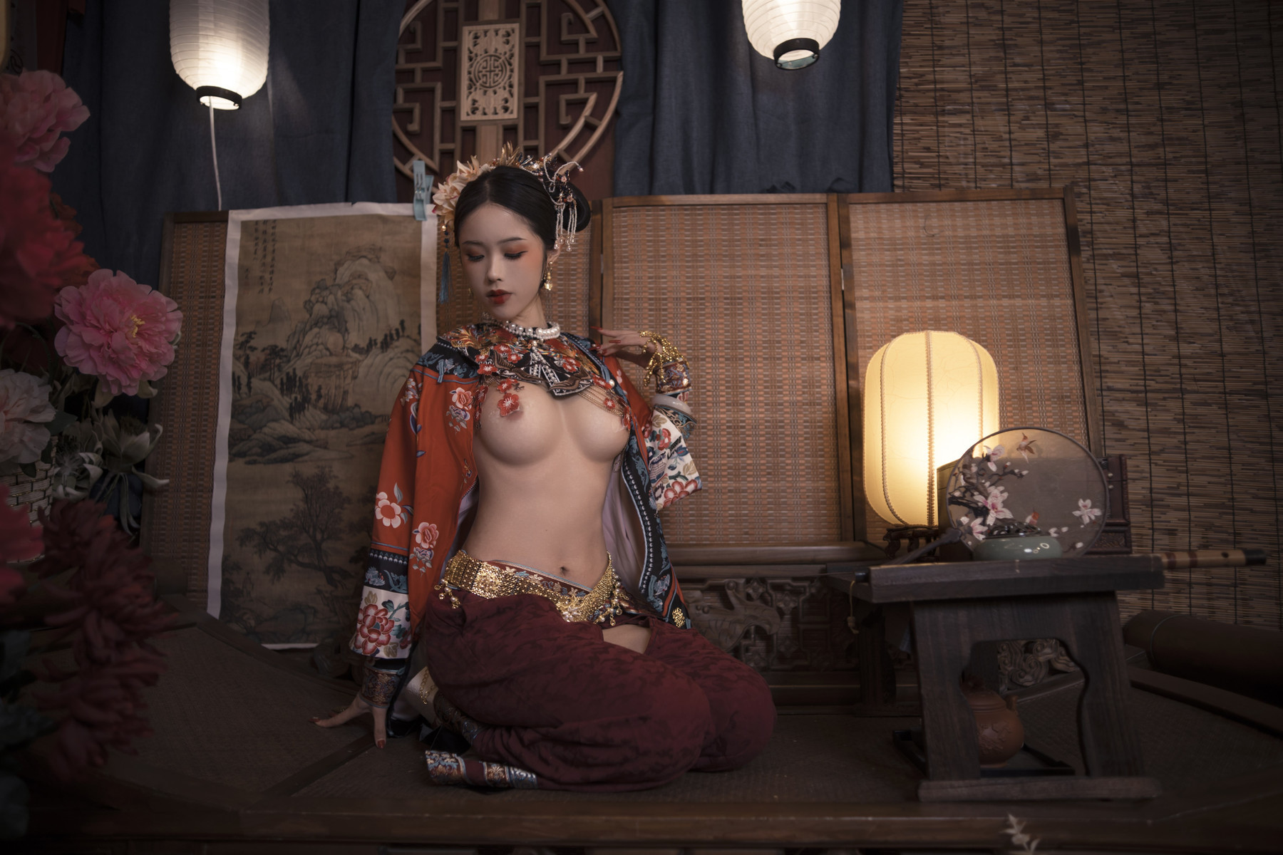 Cosplay-钛合金大粑粑-满清服饰-04-08