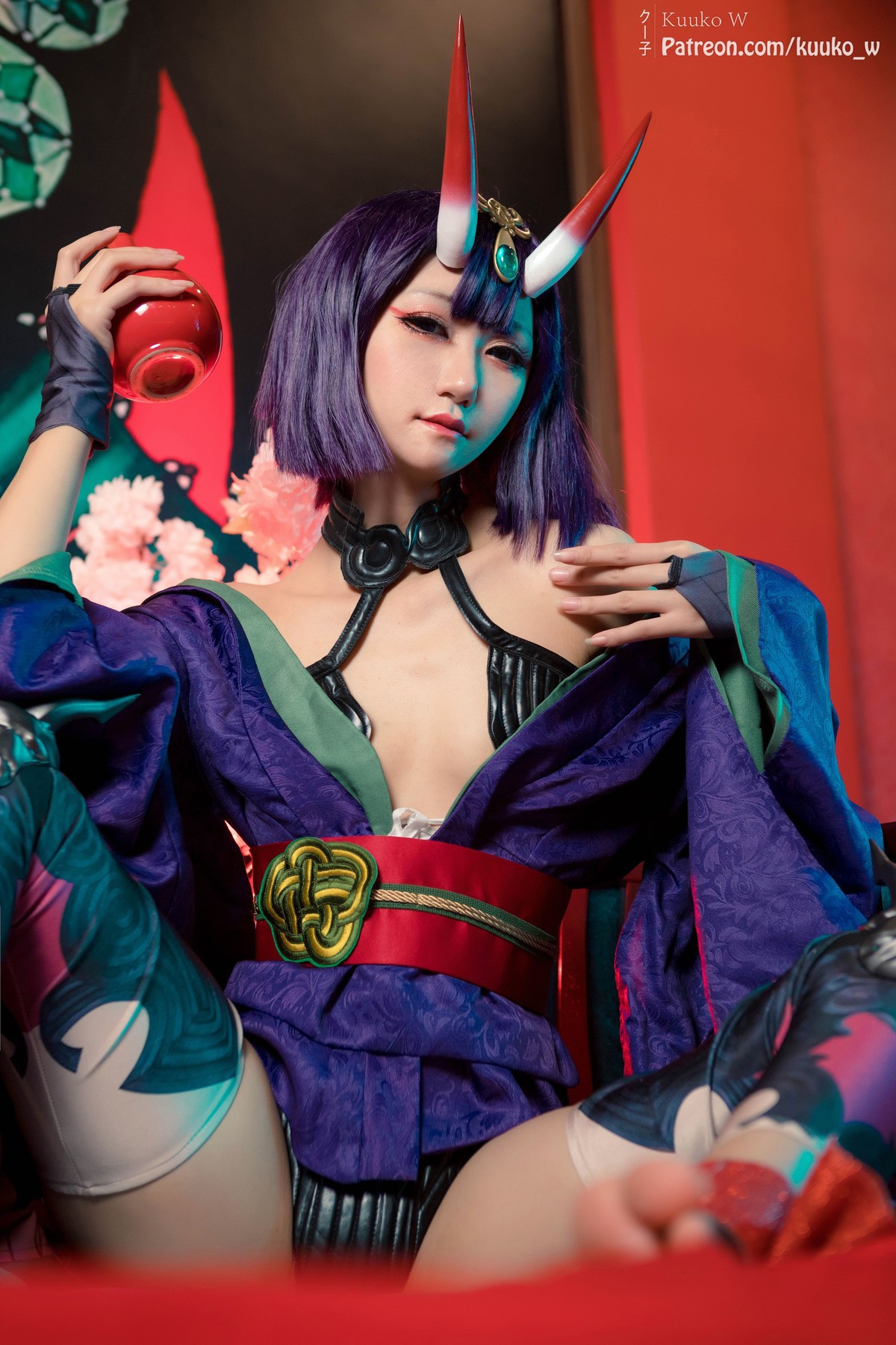 Cosplay-KuukoW-クー子-Shuten-Douji-03-07