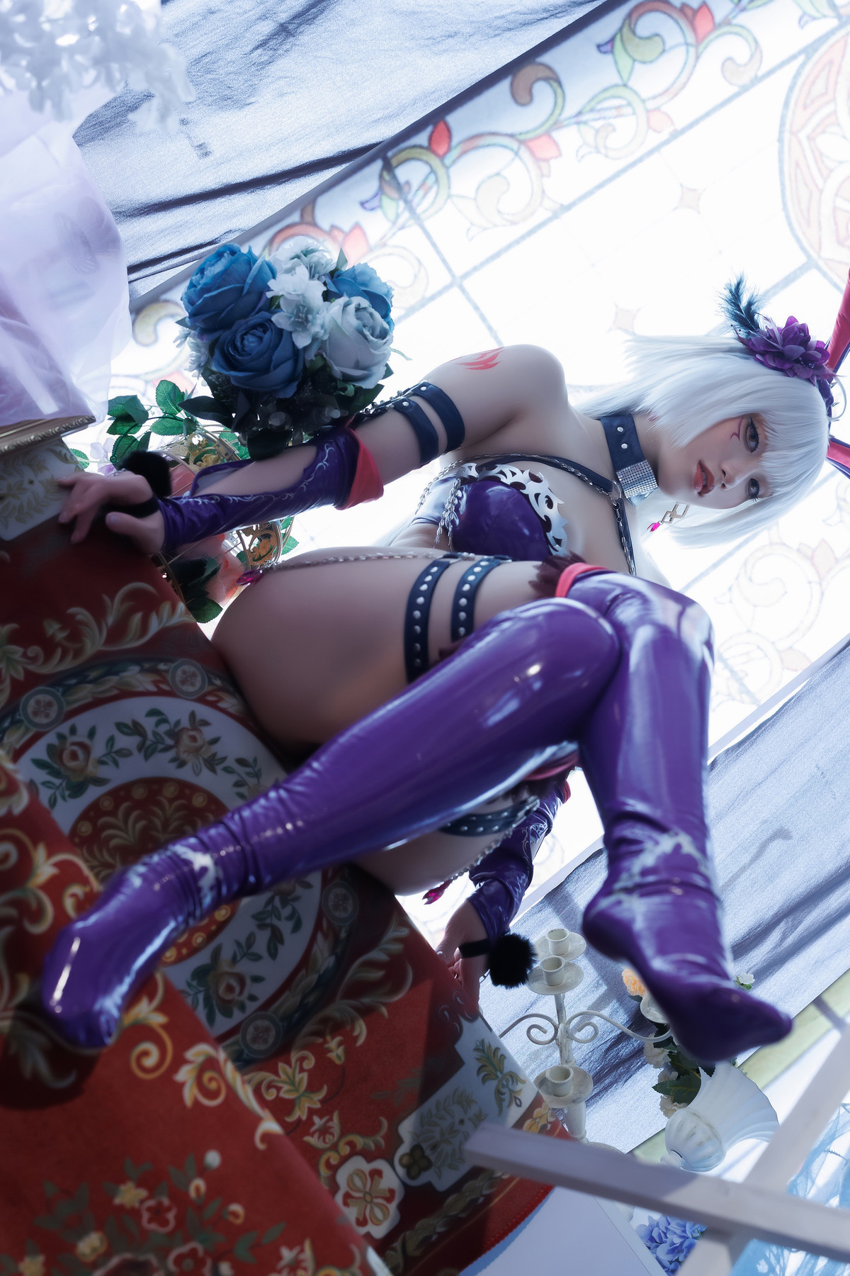 Cosplay-Cien恩恩-黑贞兔女郎泳装-12-20