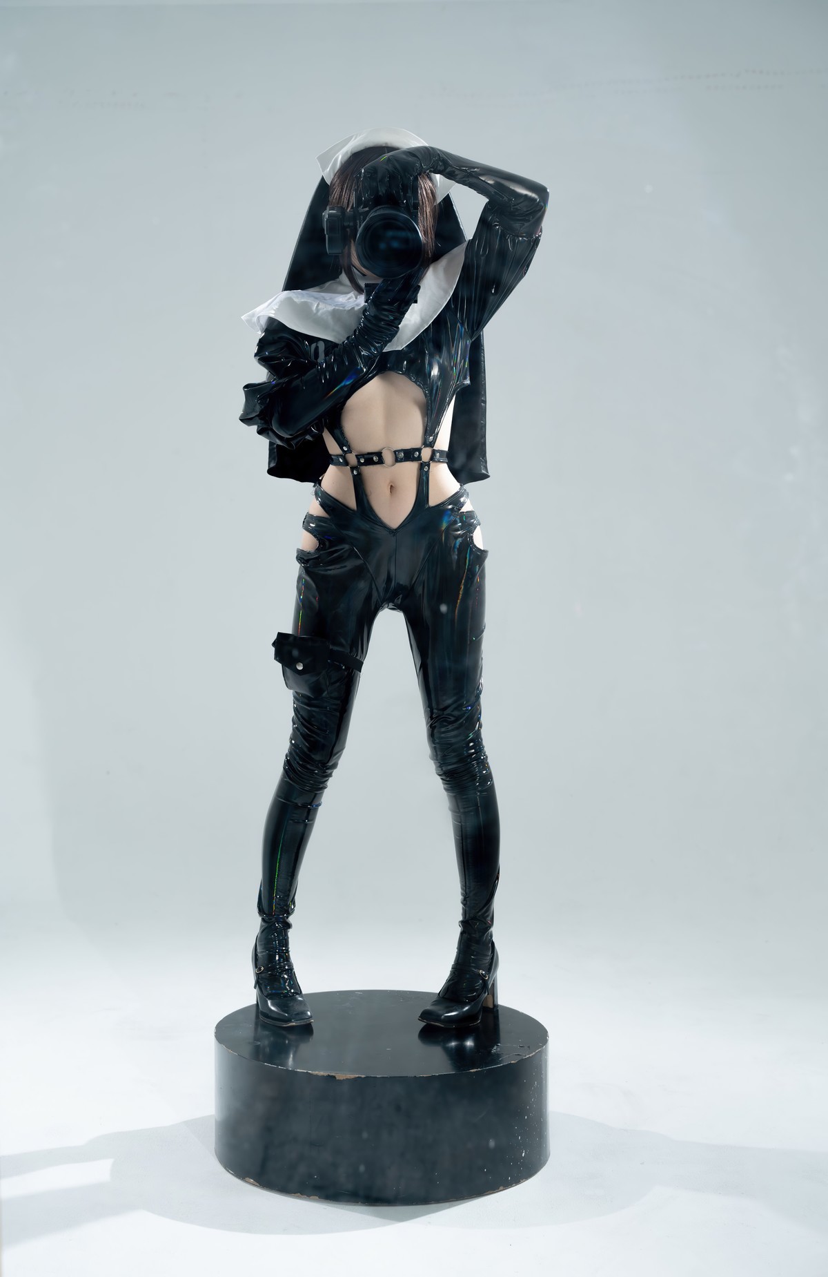 Cosplay-花铃-漆皮修女-02-11