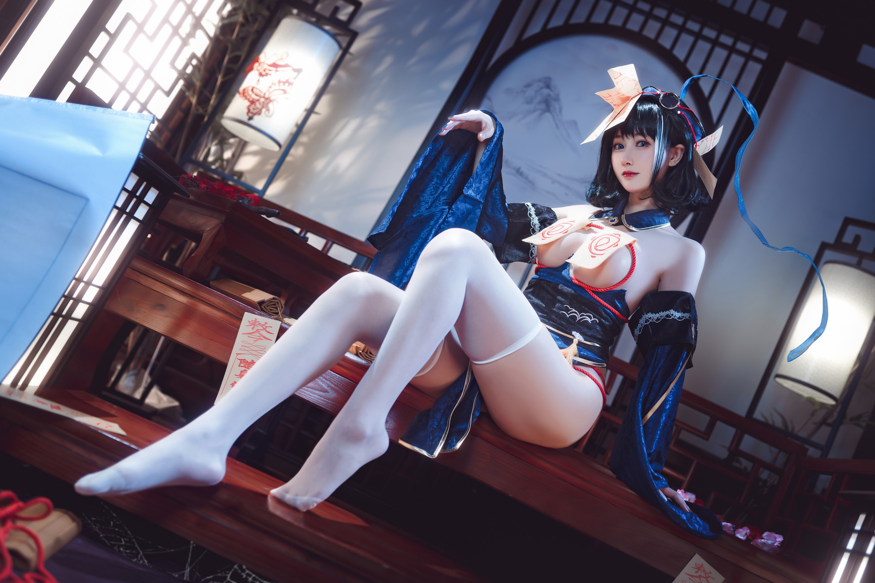 Cosplay-羽生三未-华甲欢庆僵尸三未全-10-22