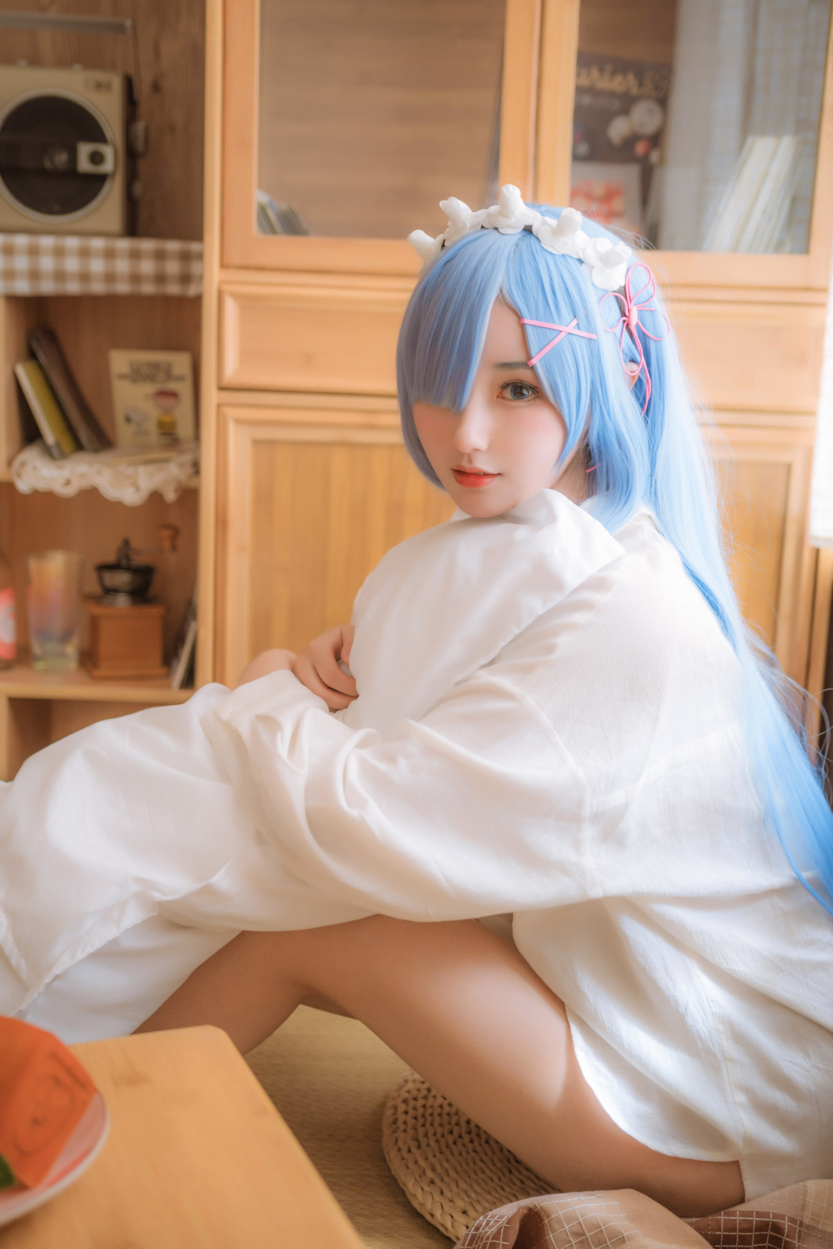 Cosplay-羽生三未图集-蕾姆-10-26