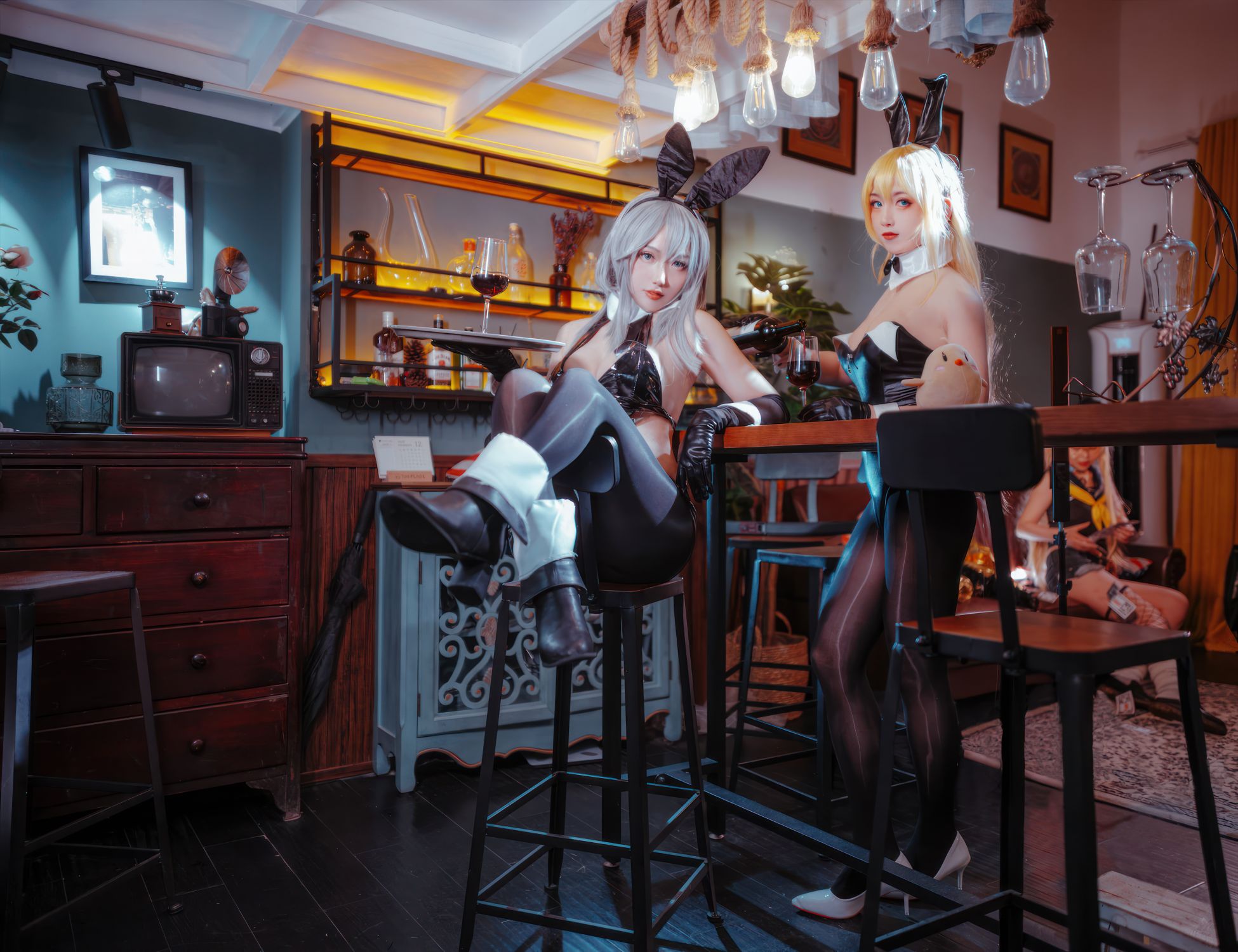 刺青Poi隼隼子---碧蓝航线-北卡罗来纳华盛顿-兔女郎-05-22