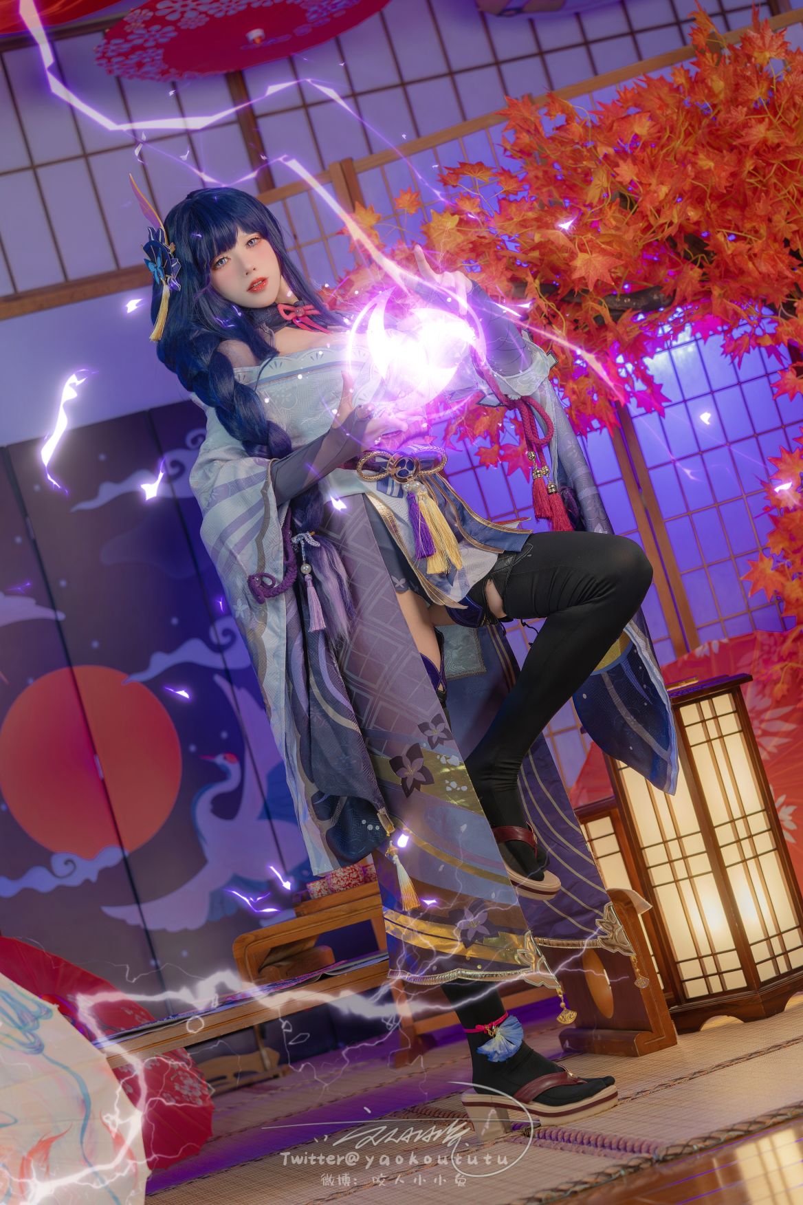 咬人小小兔咬一口兔娘---3月作品-原神雷电将军-76P1V-143G-04-07