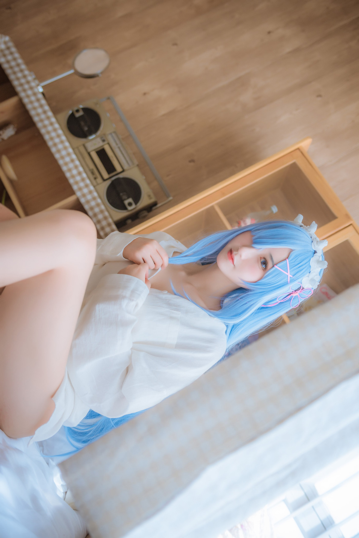 Cosplay-羽生三未图集-蕾姆-10-26