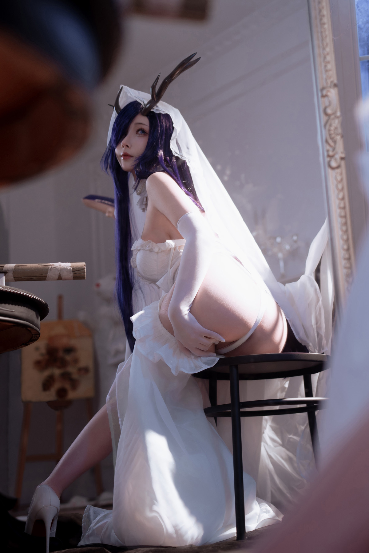 Cosplay-Rioko凉凉子-碧蓝航线-金鹿号-03-25