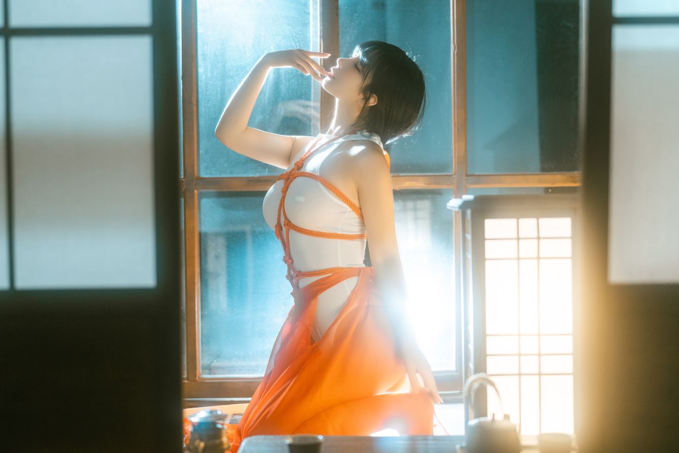 桜井宁宁---绳艺巫女-61P-103GB-05-24