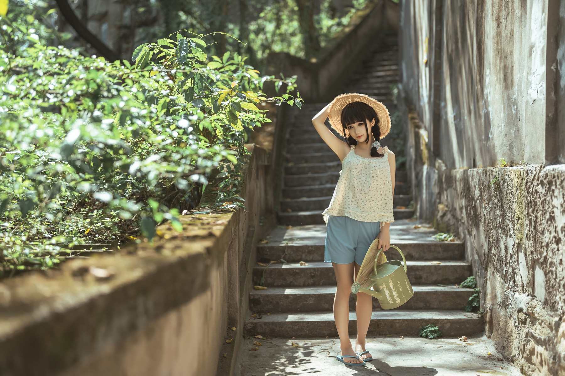 Cosplay-蠢沫沫Chunmomo-乡下妹妹-Set03-11-08