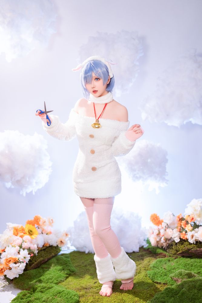 星之迟迟-2024年01月计划赠品-蕾姆-绵羊ver-38P-219MB-03-19