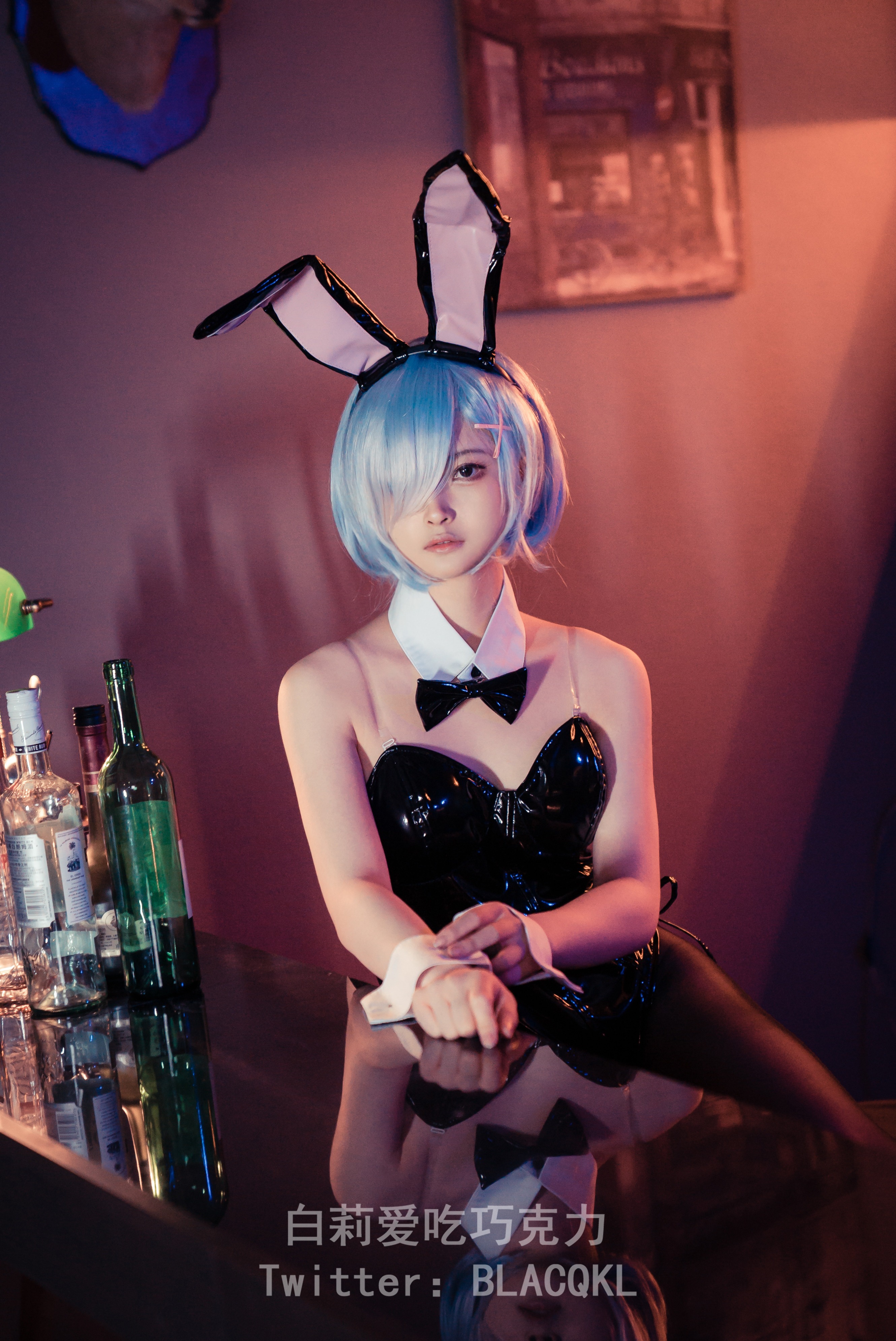 白莉爱吃巧克力---雷姆-兔女郎-11-24