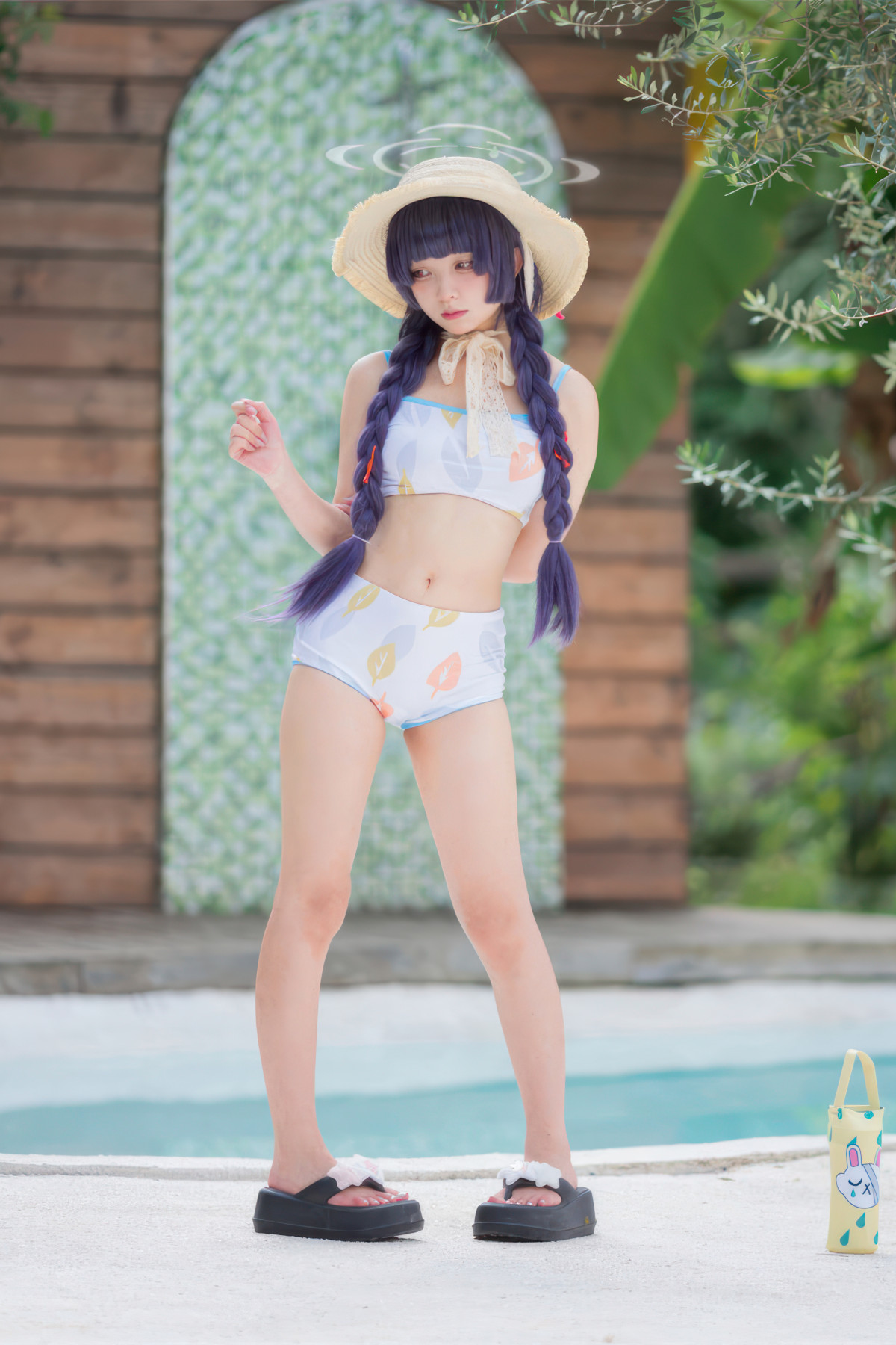 Cosplay-花铃-碧蓝档案-美游泳装-09-16