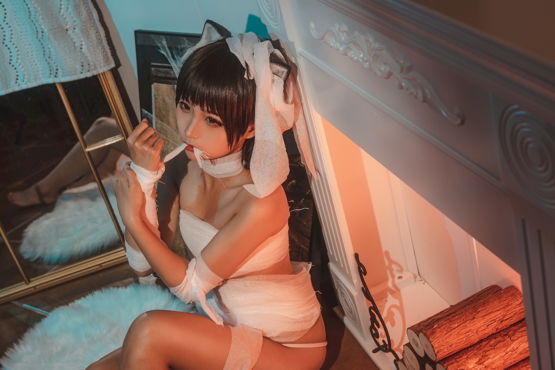 蠢沫沫-Cosplay-绷带猫-10-10
