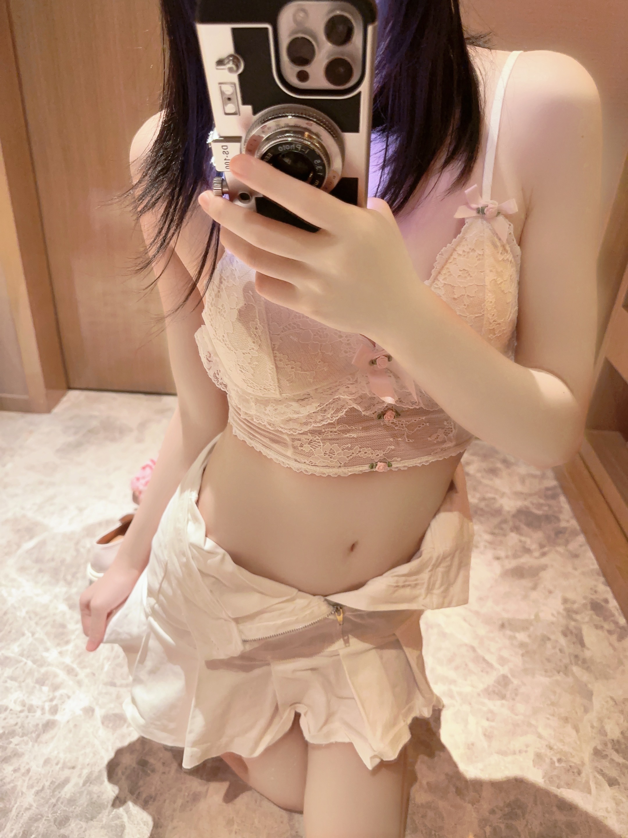 桜桃喵-条纹毛衣-22P-98MB-11-18