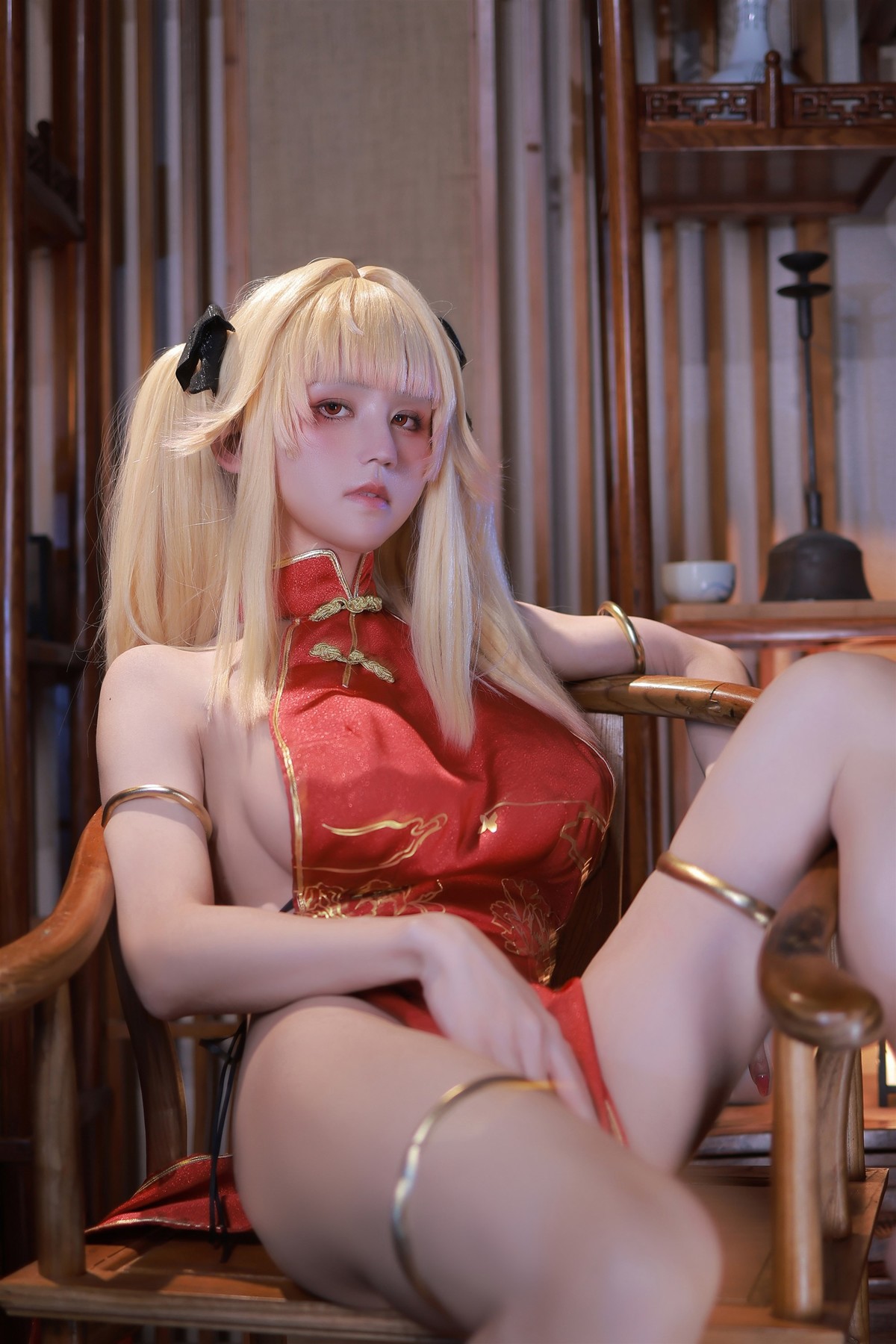 Cosplay-桜满三时-萌姬联合-旗袍-09-28