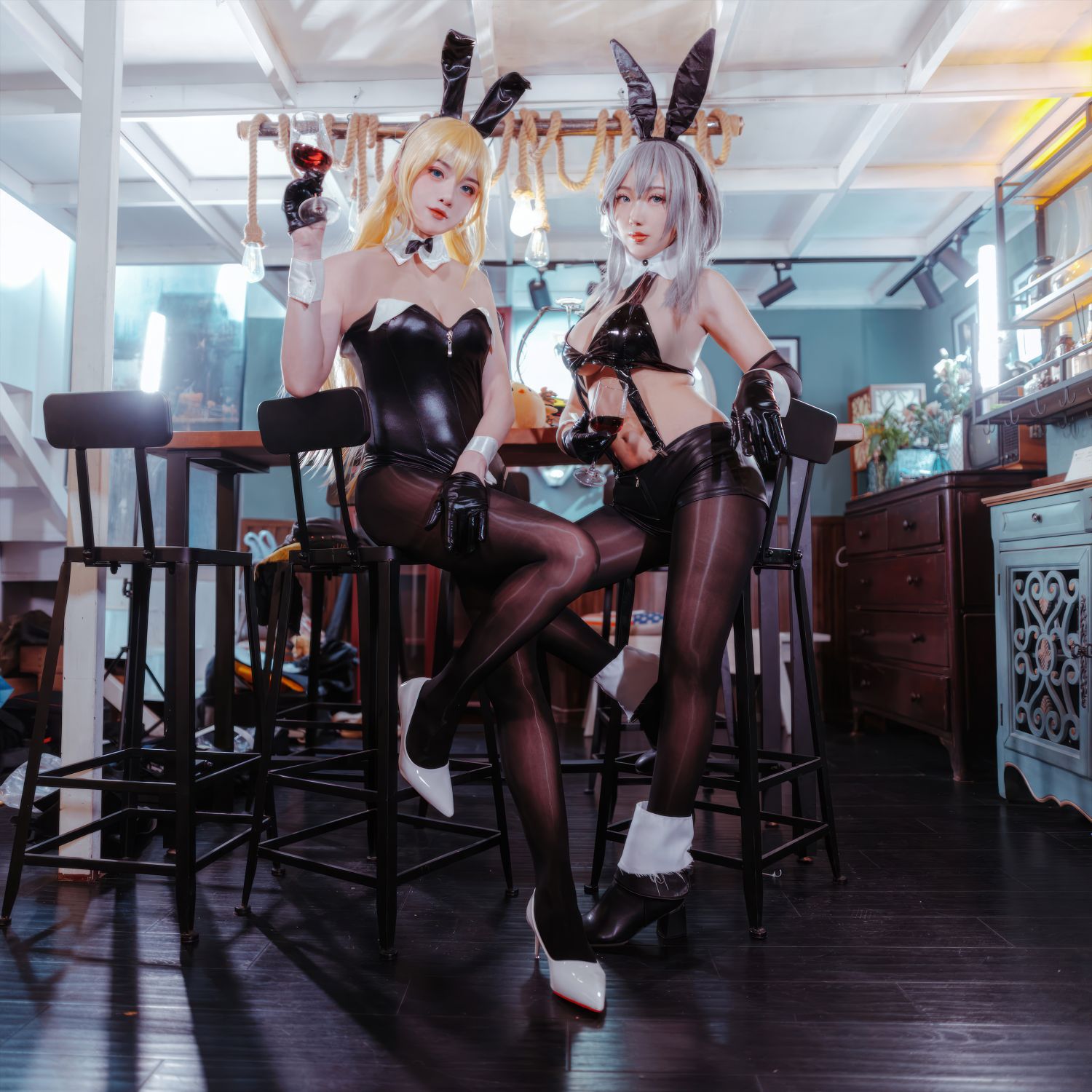 刺青Poi隼隼子---碧蓝航线-北卡罗来纳华盛顿-兔女郎-05-22