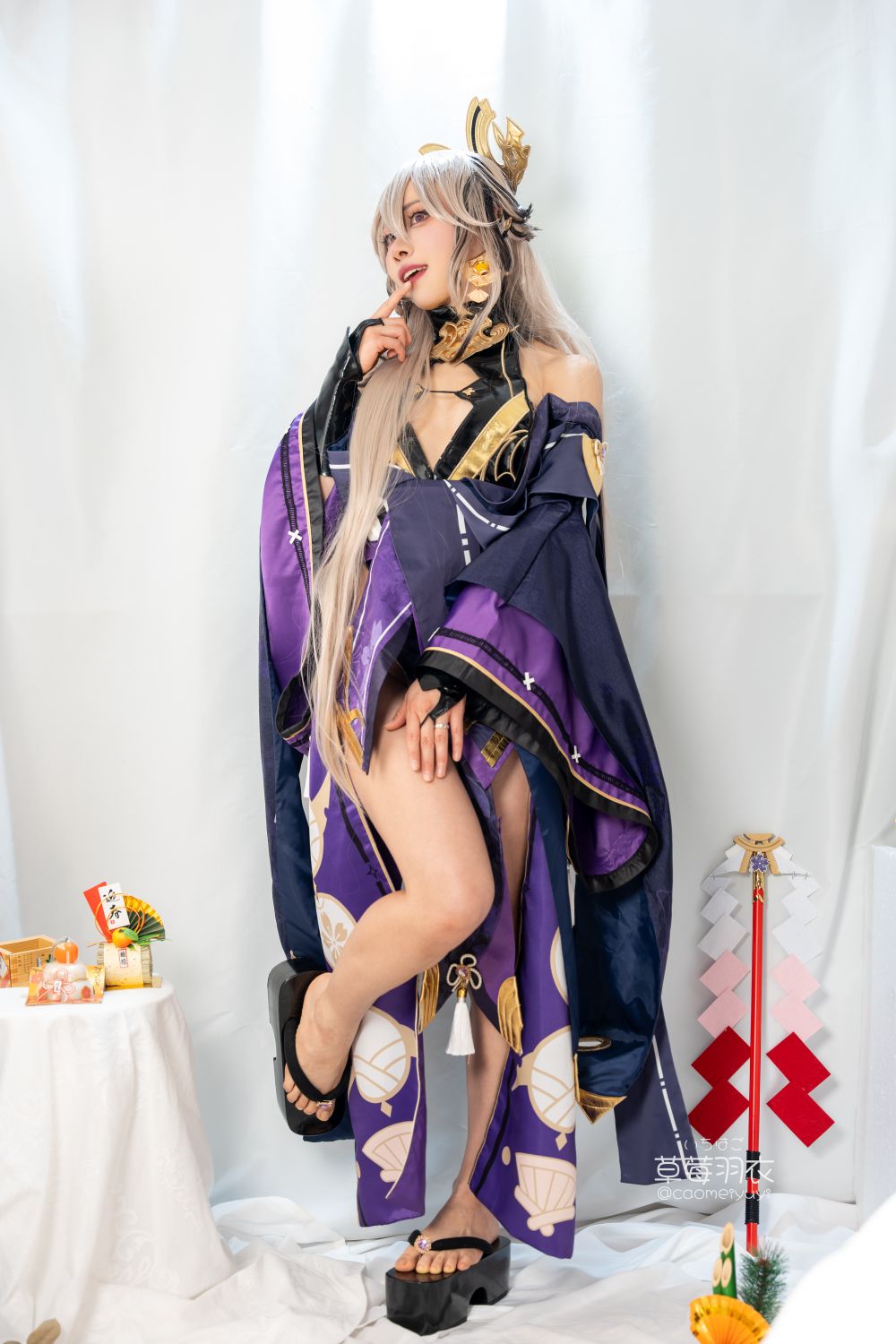 草莓羽衣T3黒ギャル八重神子墨桜色の夜笙雅芸-03-01-2