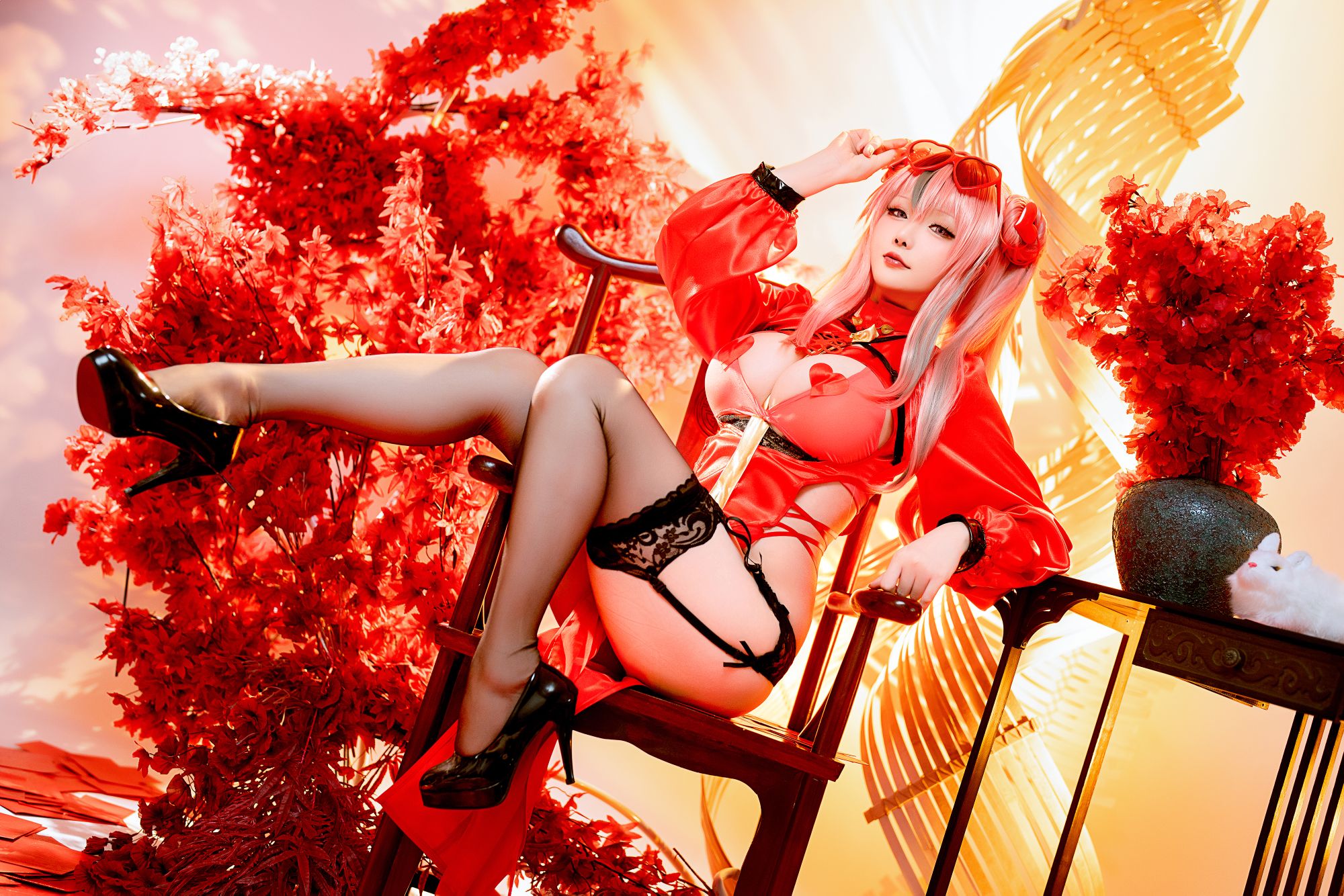 星之迟迟-2024年01月计划C-碧蓝航线-布莱默顿-新年旗袍ver-84P1V-319GB-03-19