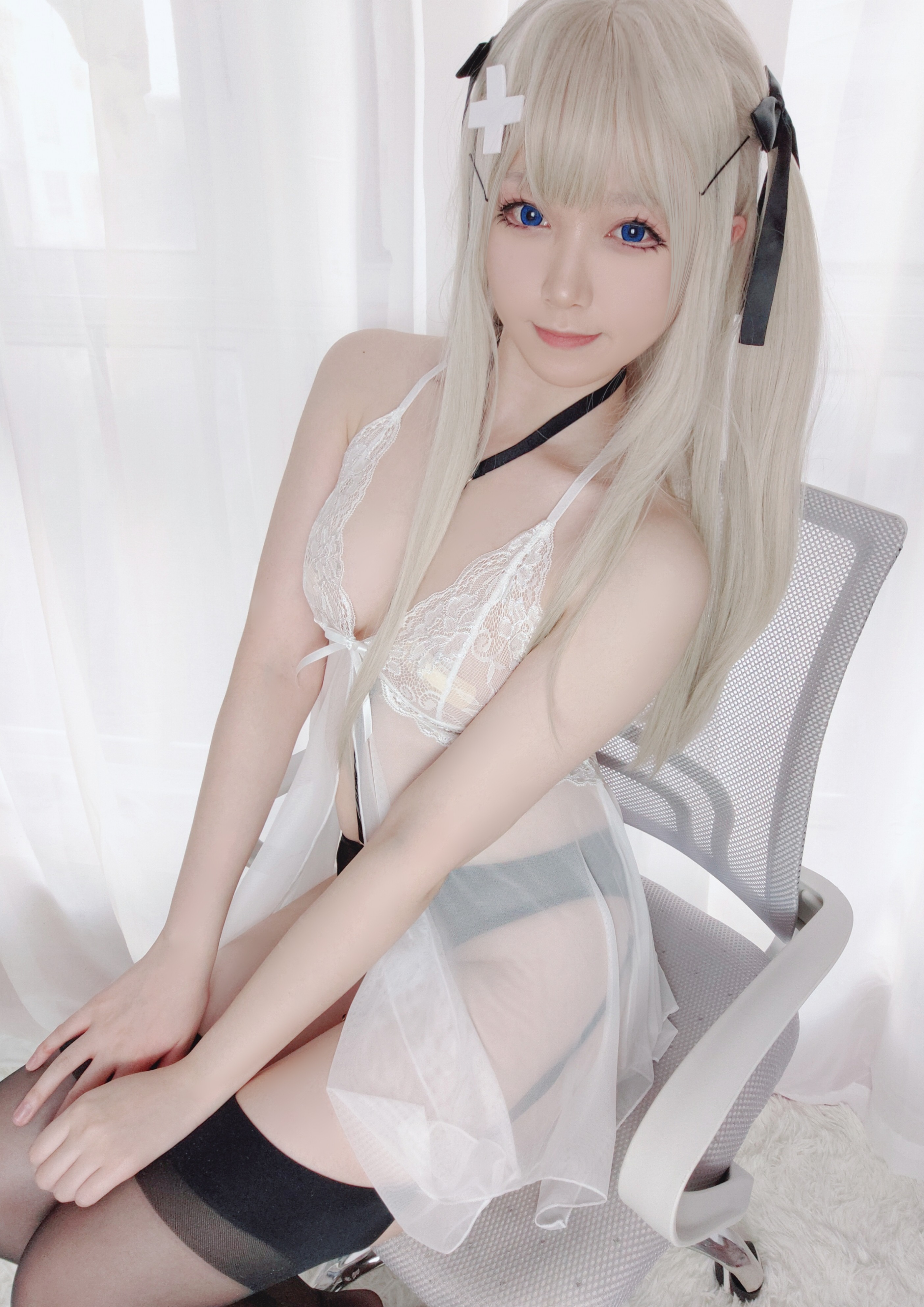 Asagiriai愛ちゃん--NO018-情人節睡裙-27P-171MB-11-30