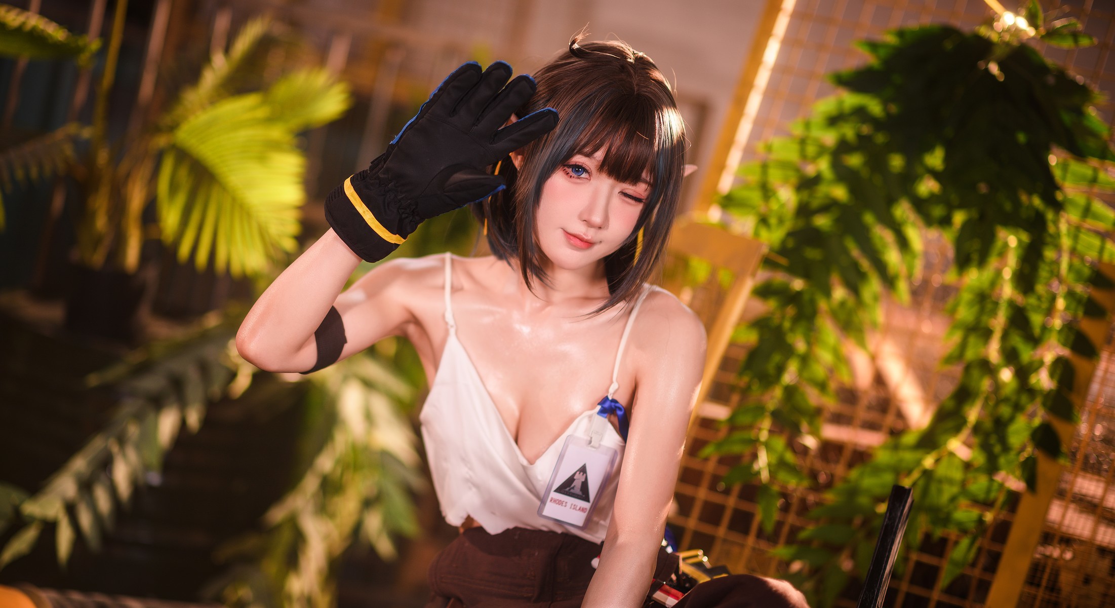 阿包也是兔娘-Cosplay-森蚺-Forest-Flea-02-16