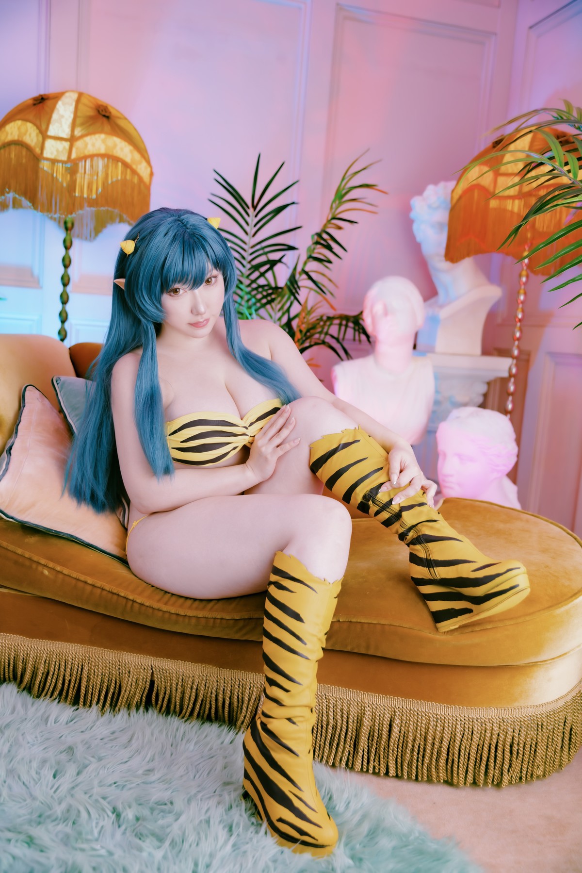 Cosplay-SAKUサク-Lum-ラム-うる星やつら-Set03-02-09