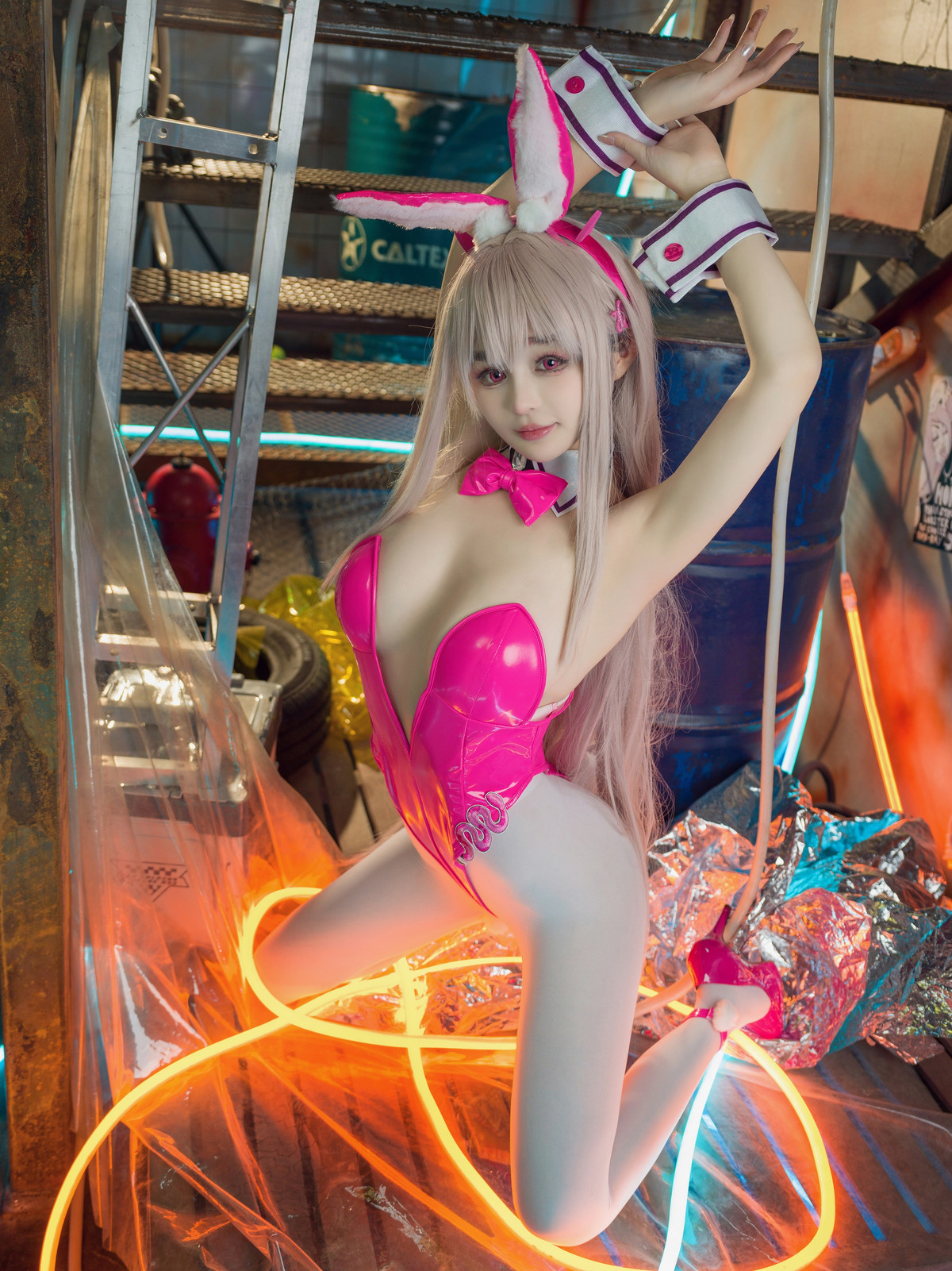 Cosplay-桜井宁宁-Viper-Bunny-毒蛇兔女郎-03-23