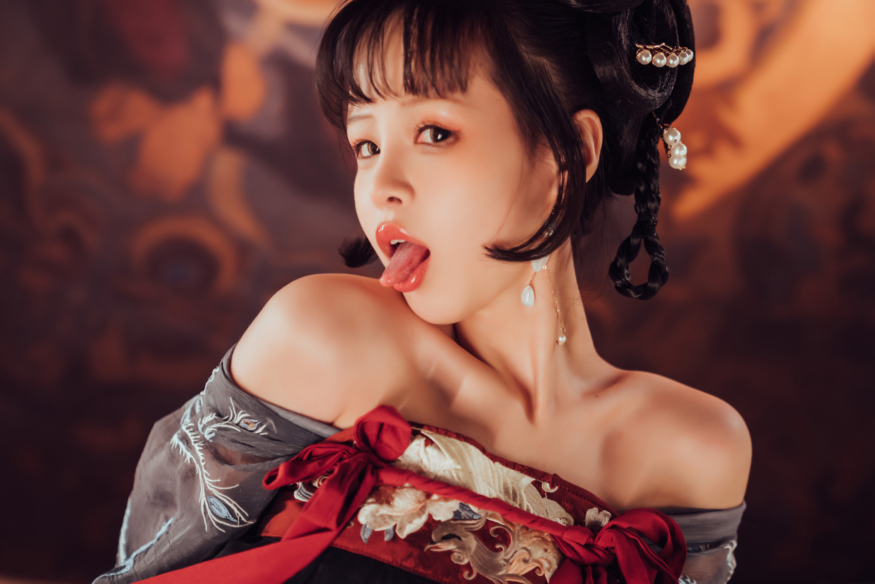 Cosplay-晕崽Zz-小琵琶精-Set01-03-05