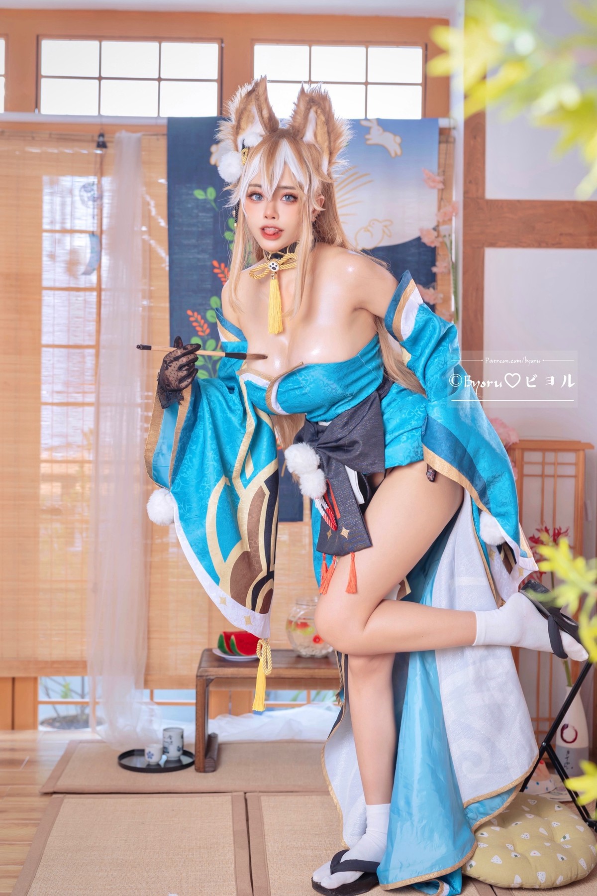 萝莉Byoru-Cosplay-Miss-Hina-Genshin-Impact-12-19