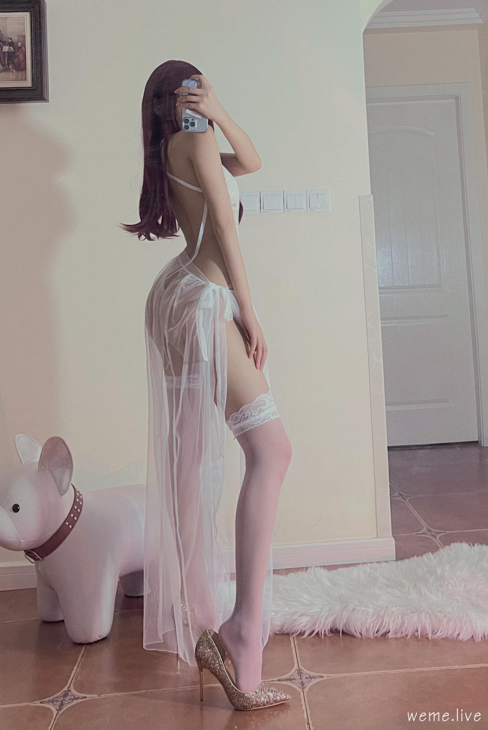 007纪念小小v5--微密圈系列-白丝透视装20P-989M-08-29