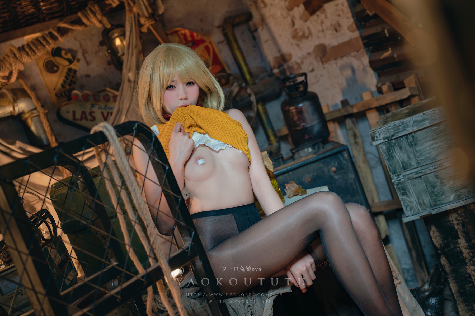 Cosplay-黏黏团子兔-生化危机4重置版-阿什莉-10-01