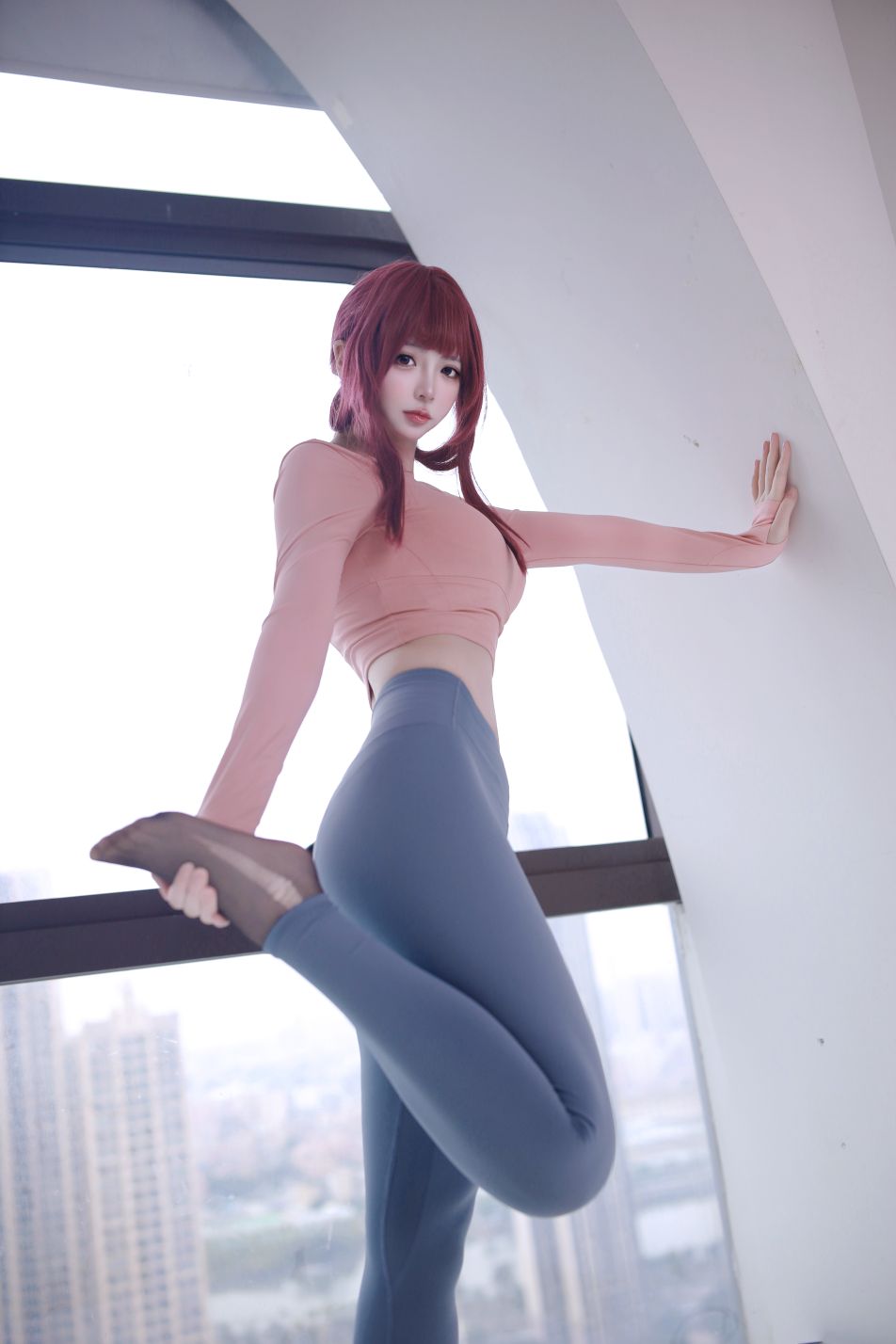 疯猫ss---瑜伽服卡芙卡-08-04