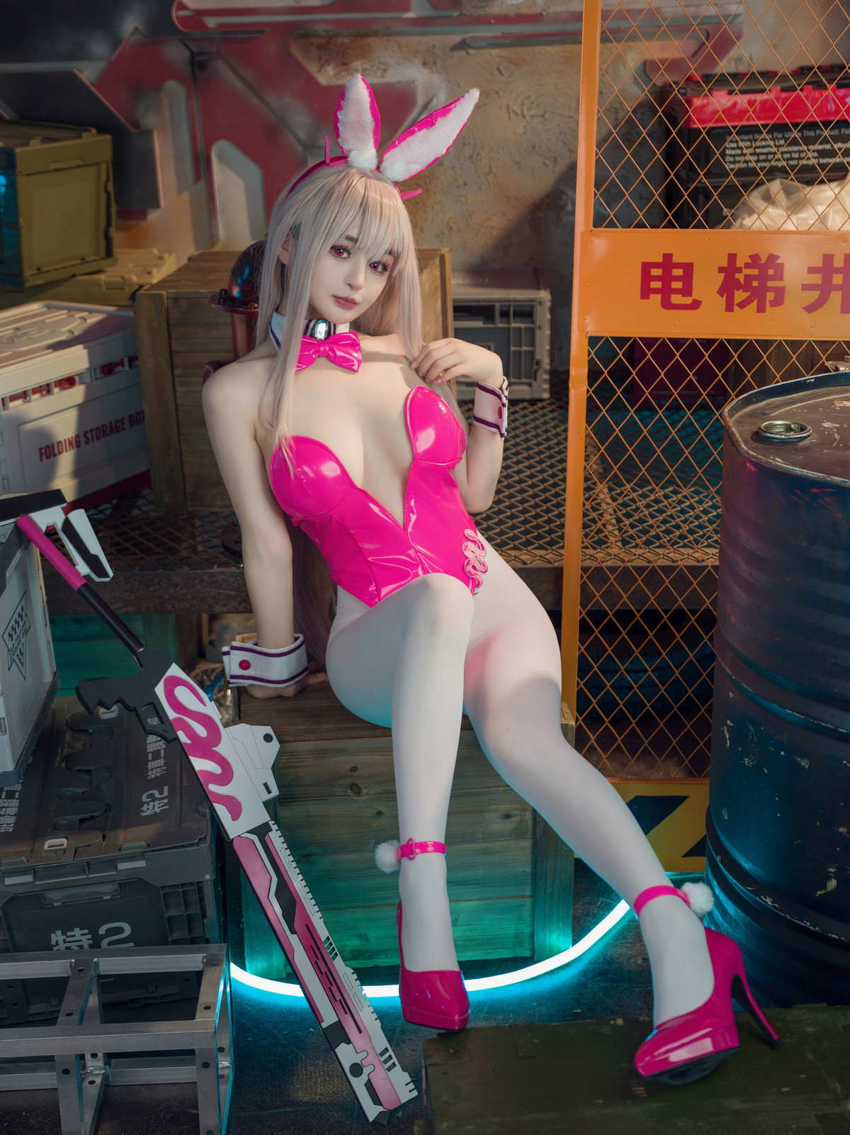 Cosplay-桜井宁宁-Viper-Bunny-毒蛇兔女郎-03-23