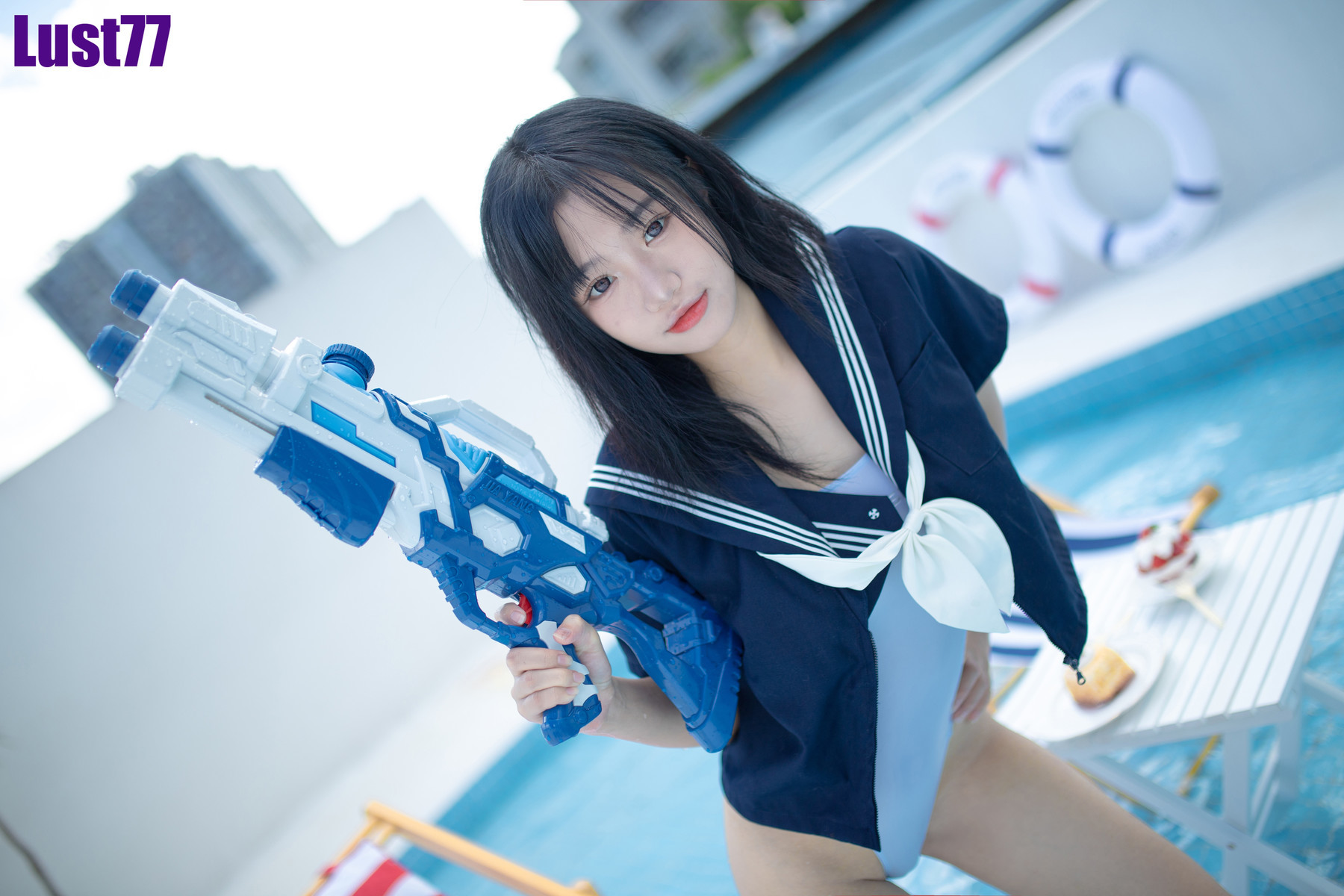 Cosplay-柒柒要乖哦-清凉夏日-10-10