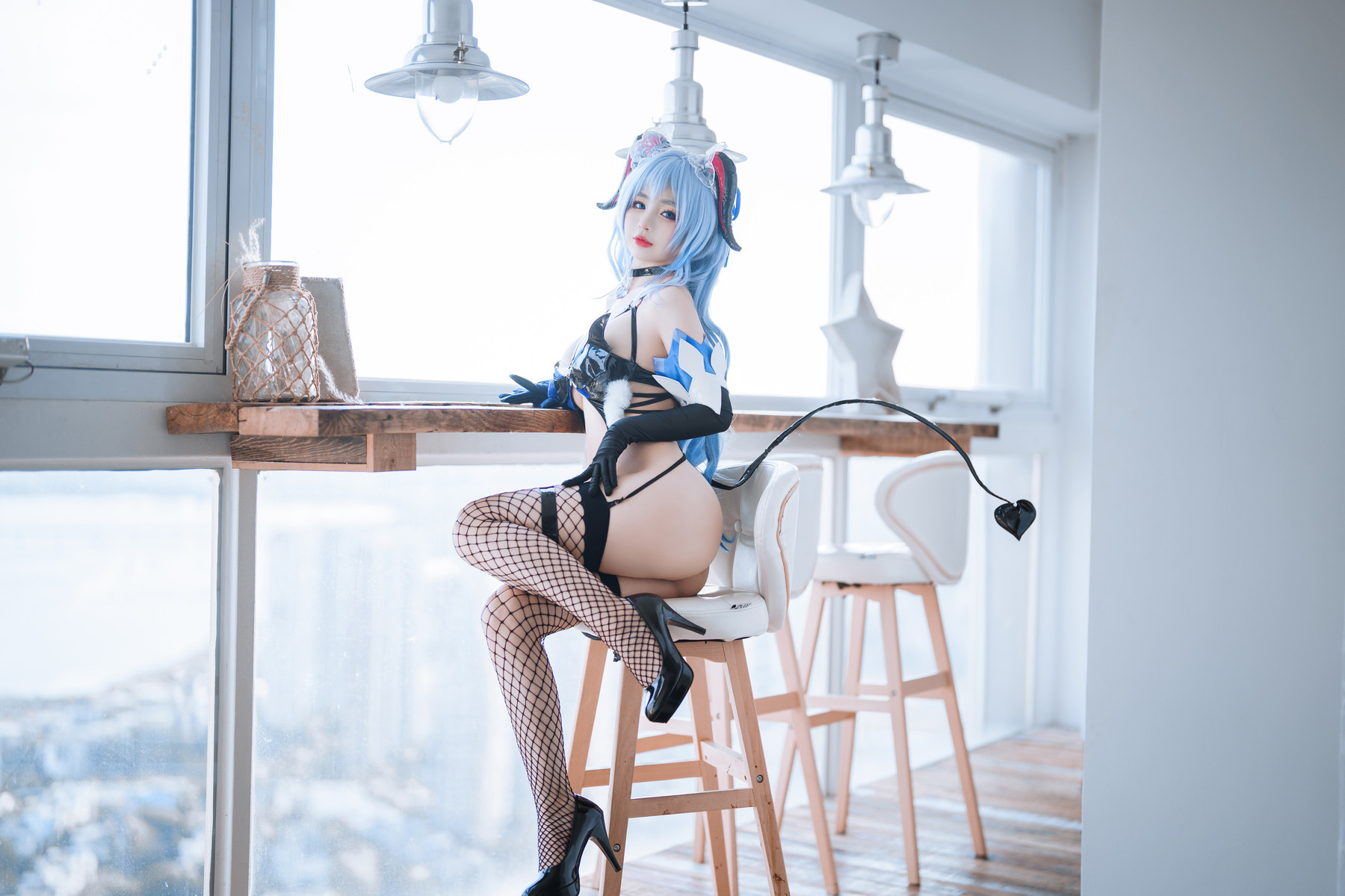 Cosplay-桜井宁宁-甘雨-01-22