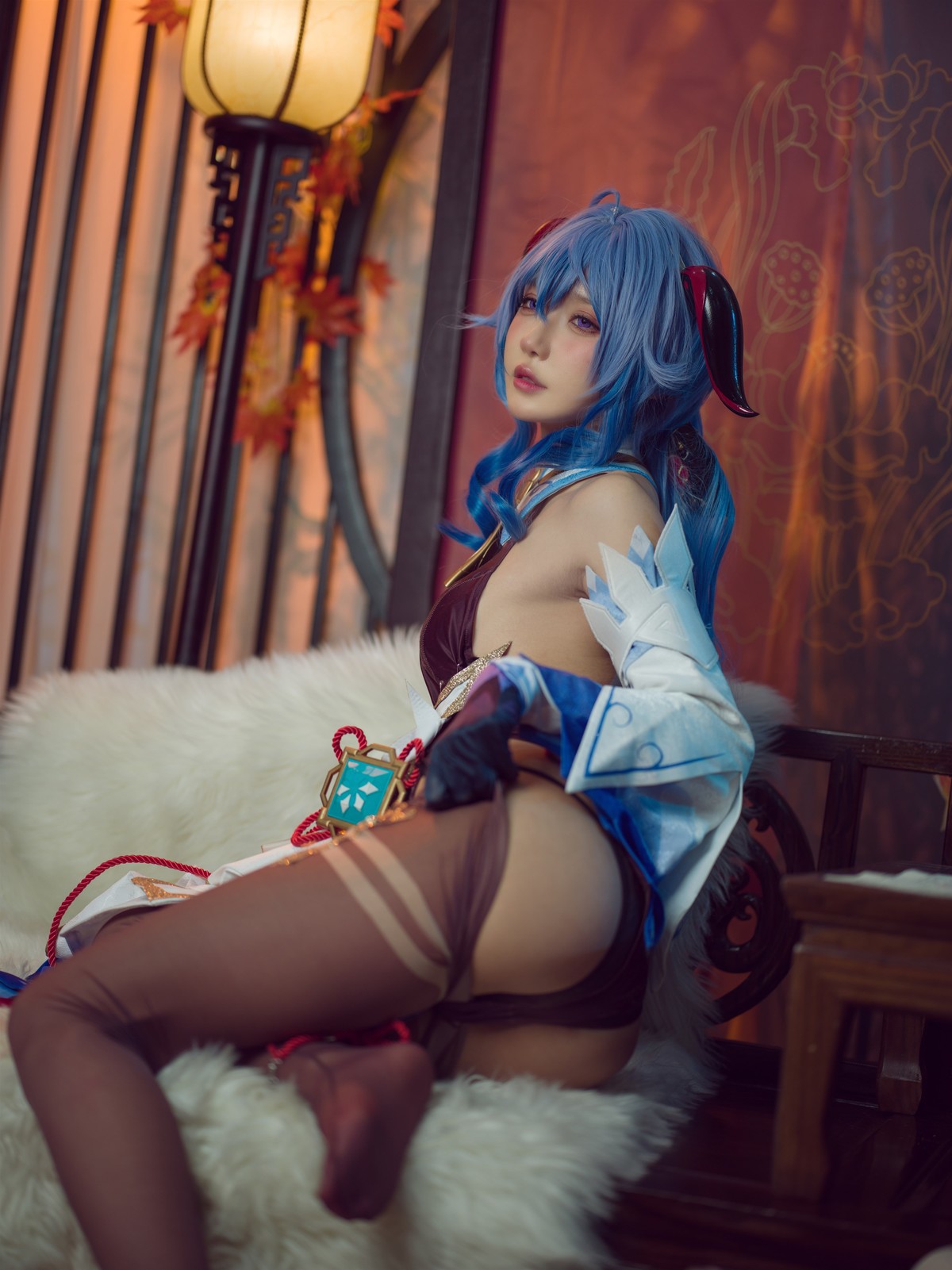 阿包也是兔娘-Cosplay-舰长-原神甘雨-09-11